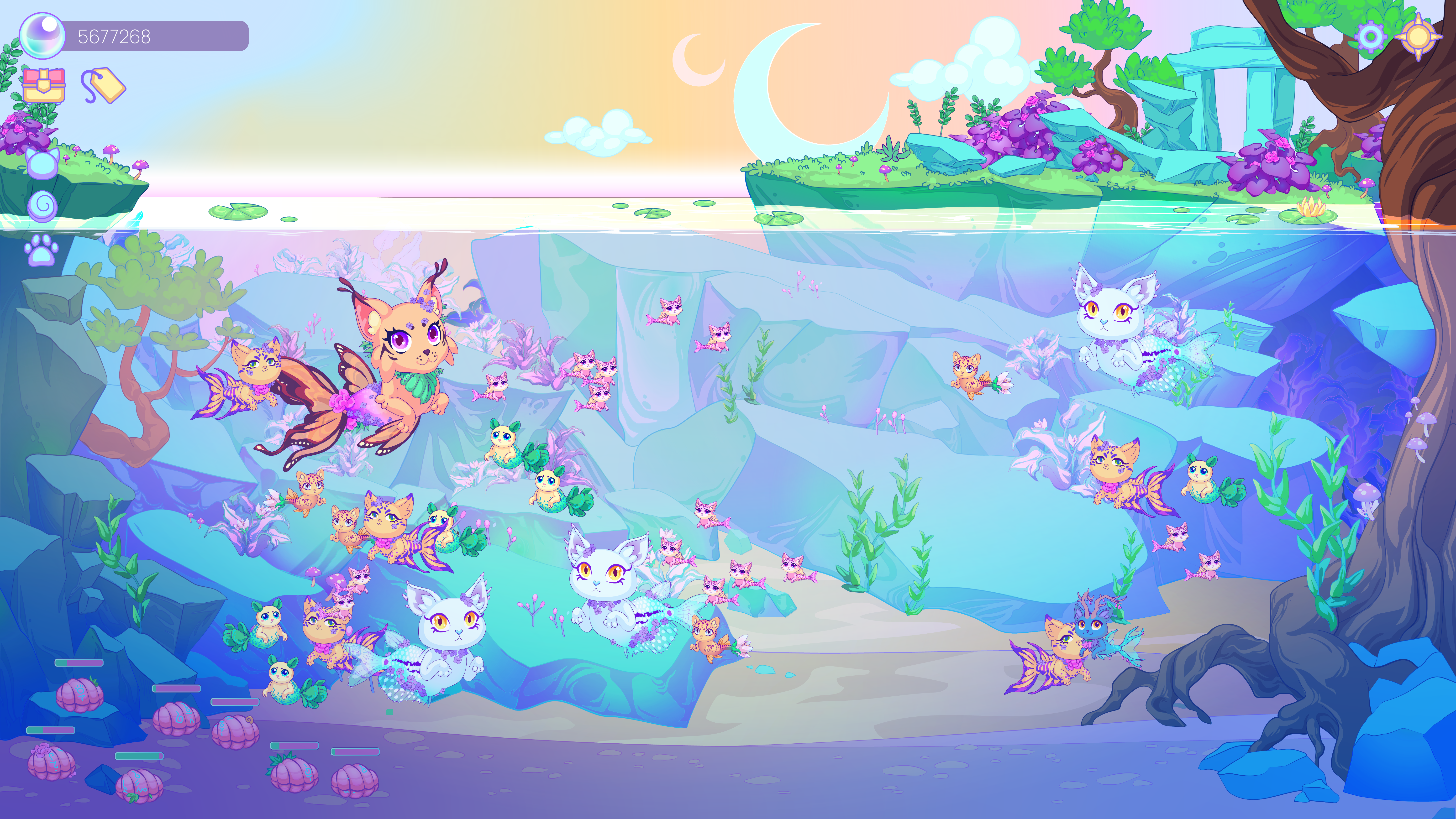 Mermeows – Chill Cat Mermaids