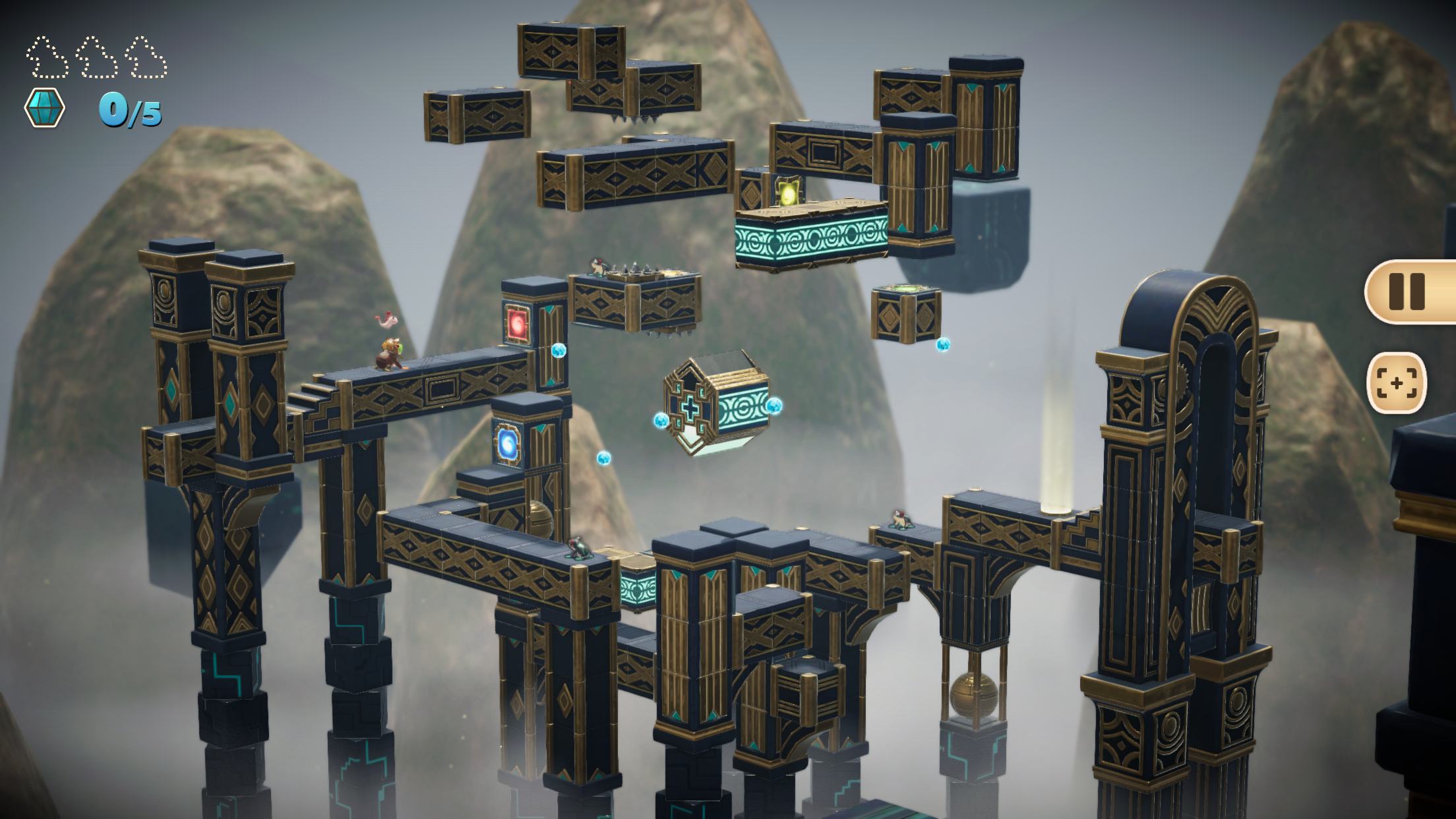 Frogger and the Rumbling Ruins