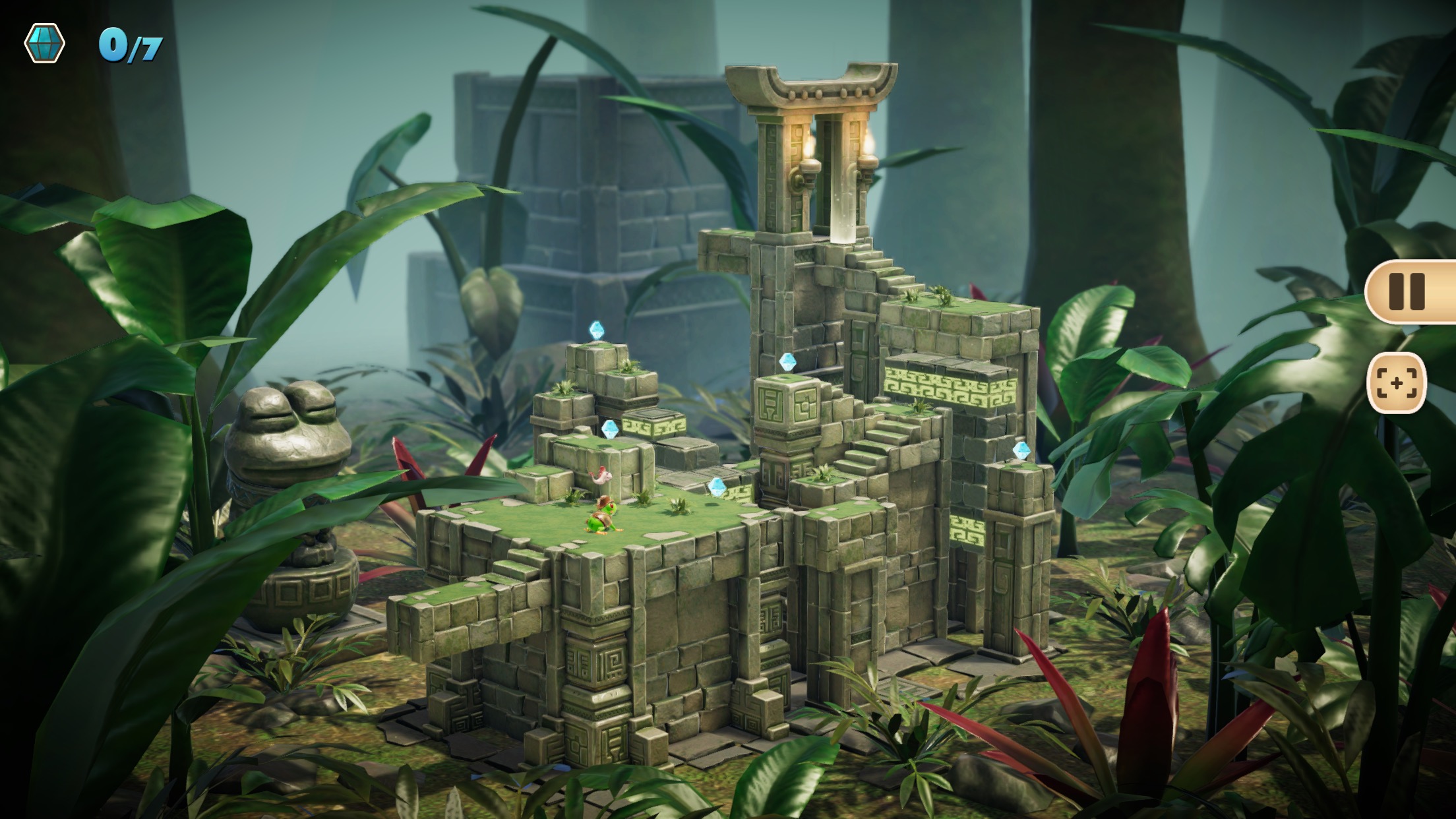 Frogger and the Rumbling Ruins