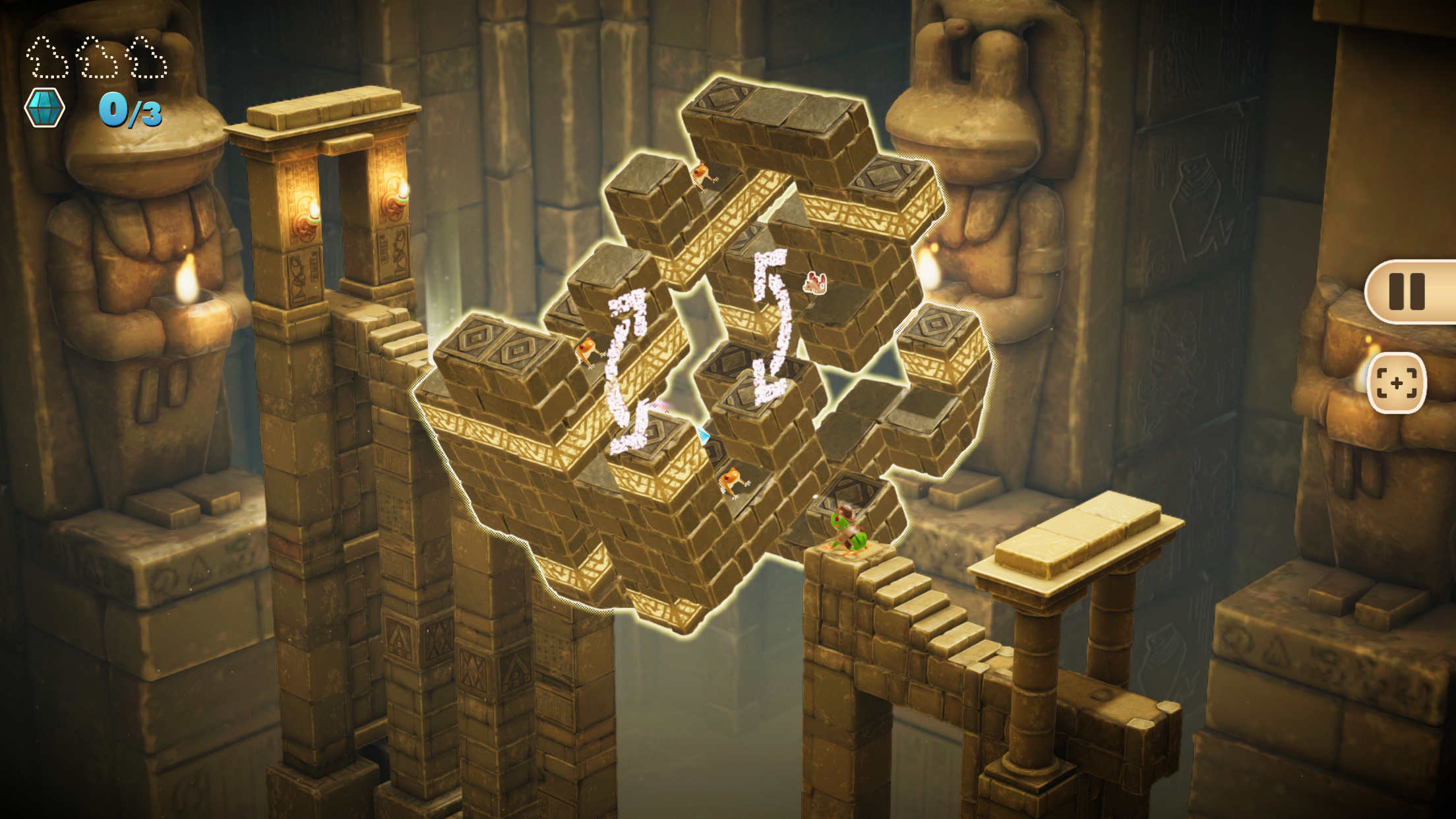 Frogger and the Rumbling Ruins