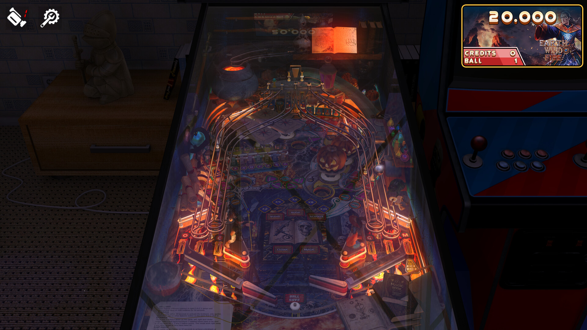 Zaccaria Pinball: Earth Wind Fire Deluxe Pinball Table