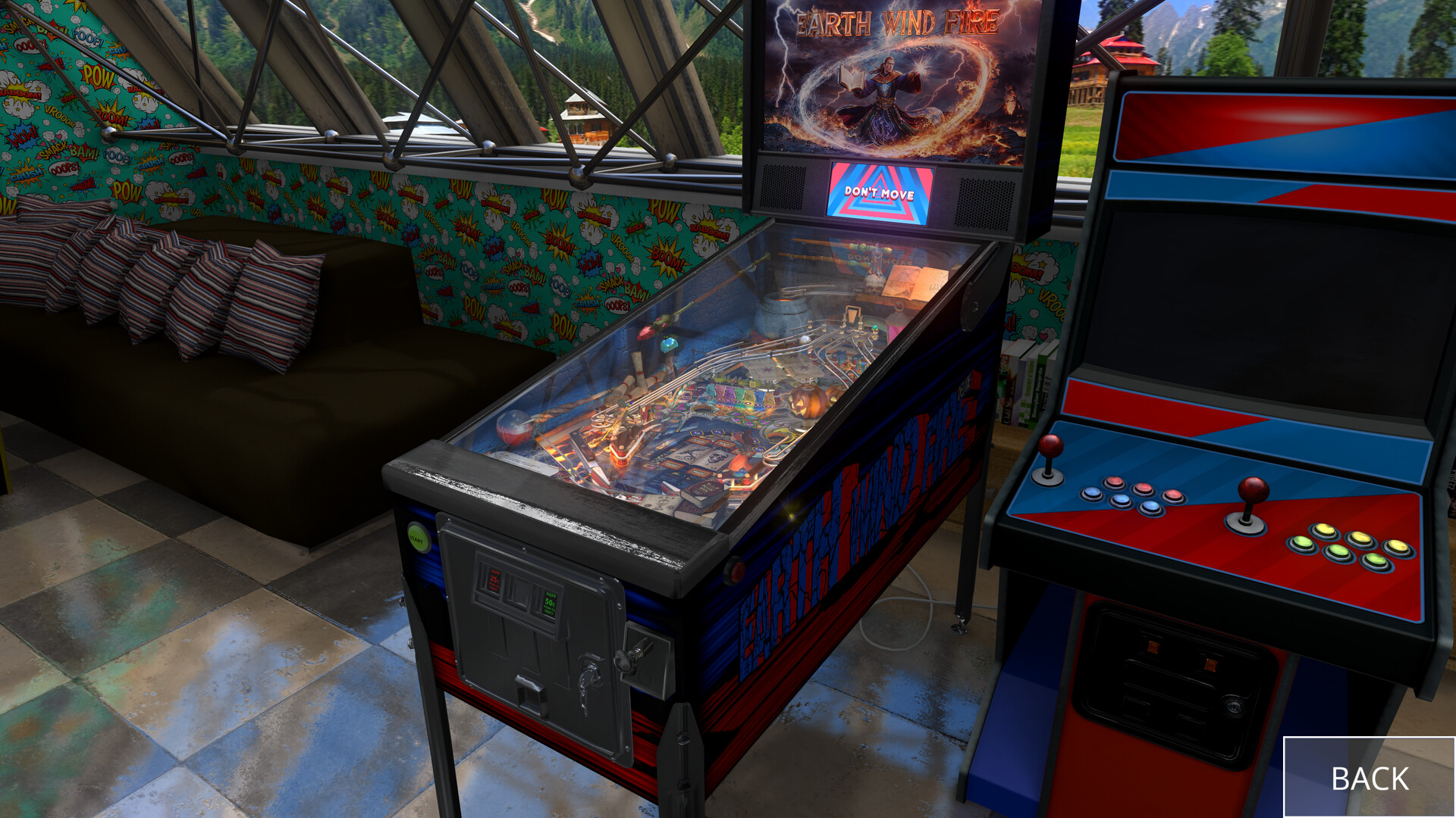 Zaccaria Pinball: Earth Wind Fire Deluxe Pinball Table