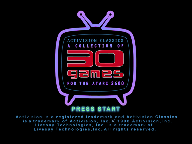 A Collection of Activision Classic Games for the Atari 2600