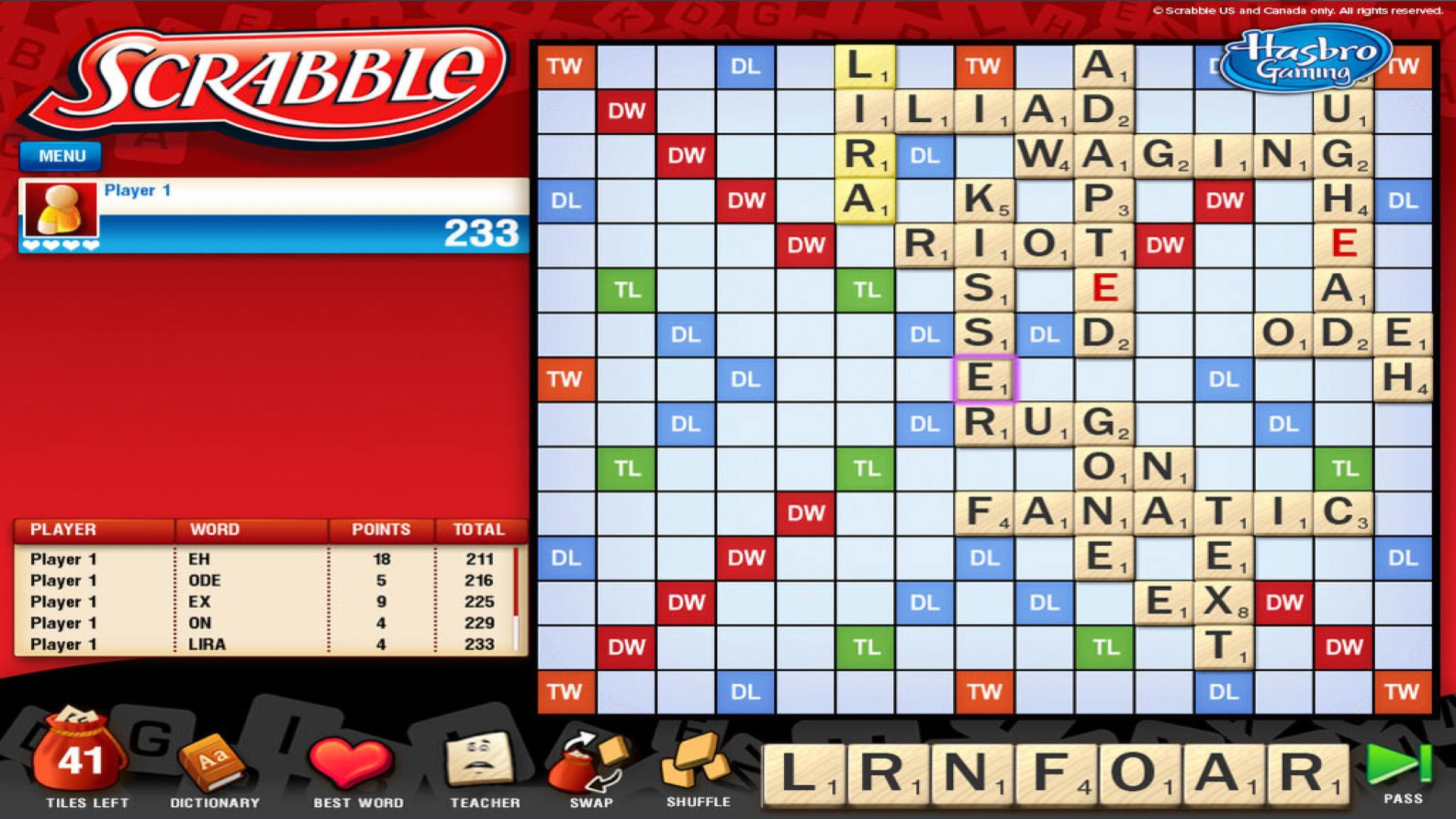 Scrabble