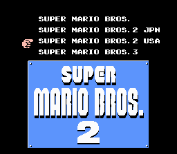 Super Mario All-Stars NES