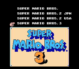 Super Mario All-Stars NES