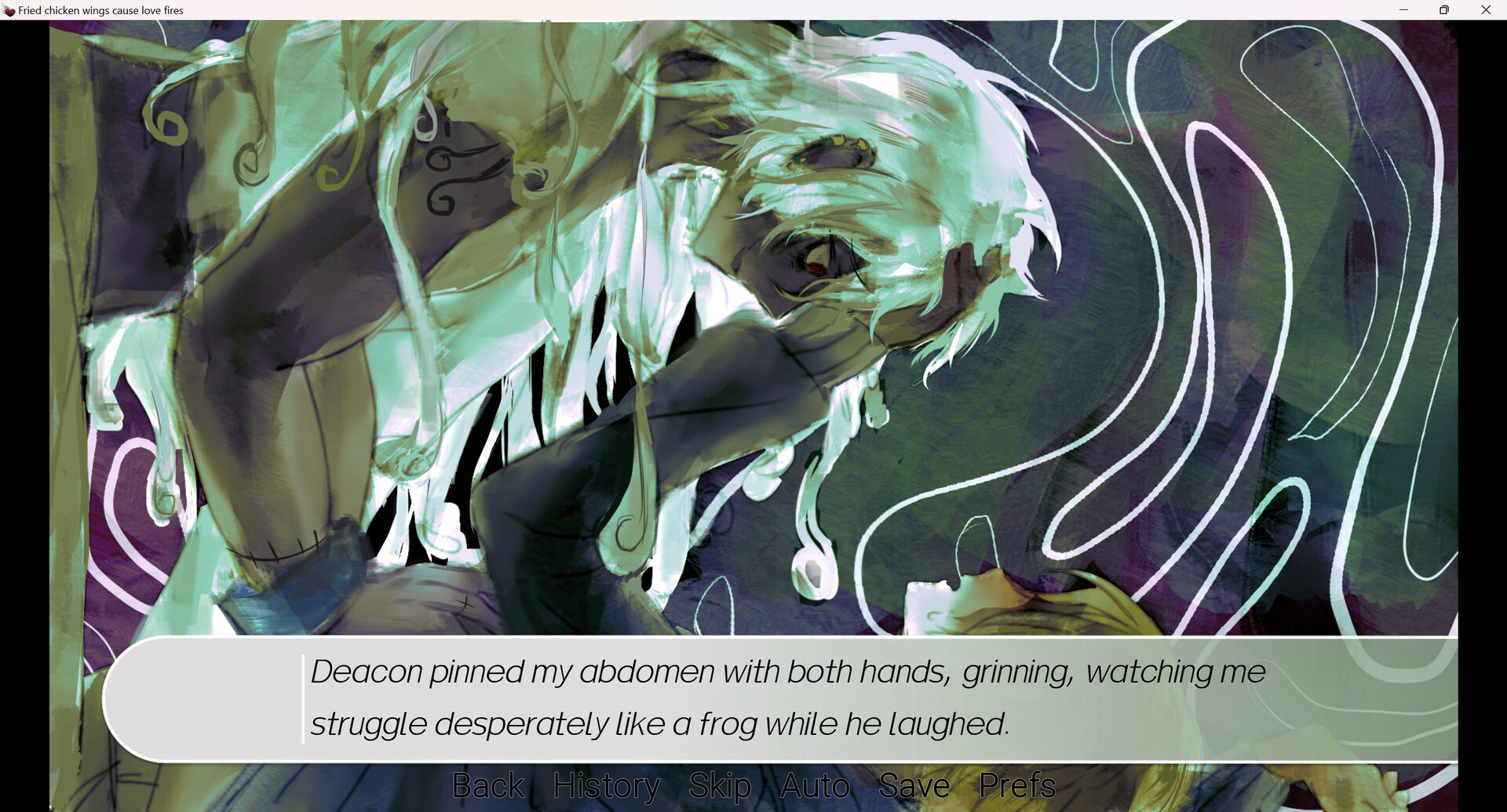 Fried Chicken Wings Cause Love Fires