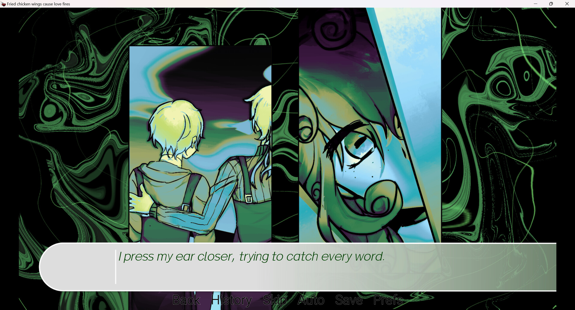 Fried Chicken Wings Cause Love Fires