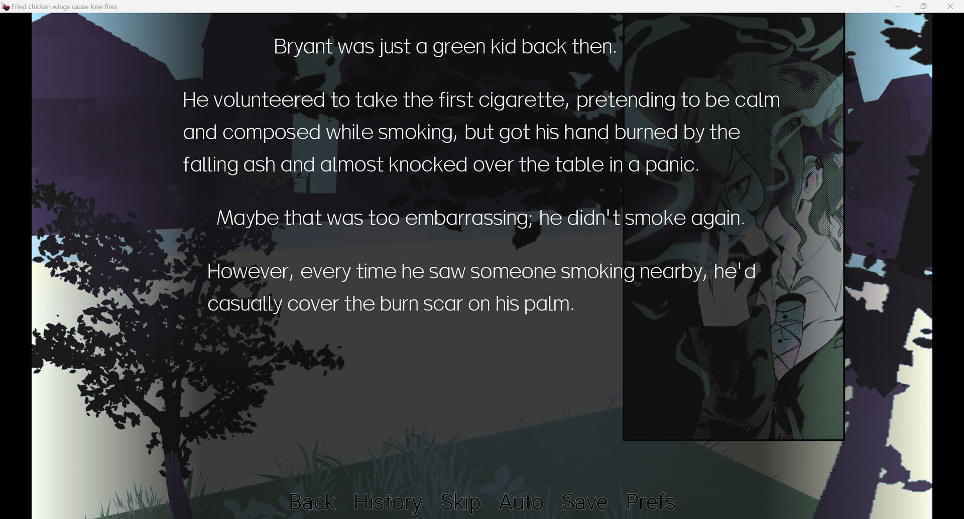 Fried Chicken Wings Cause Love Fires