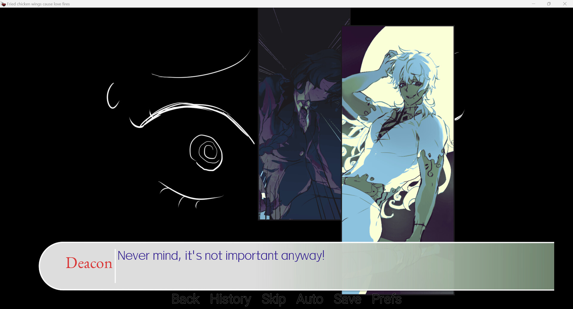 Fried Chicken Wings Cause Love Fires