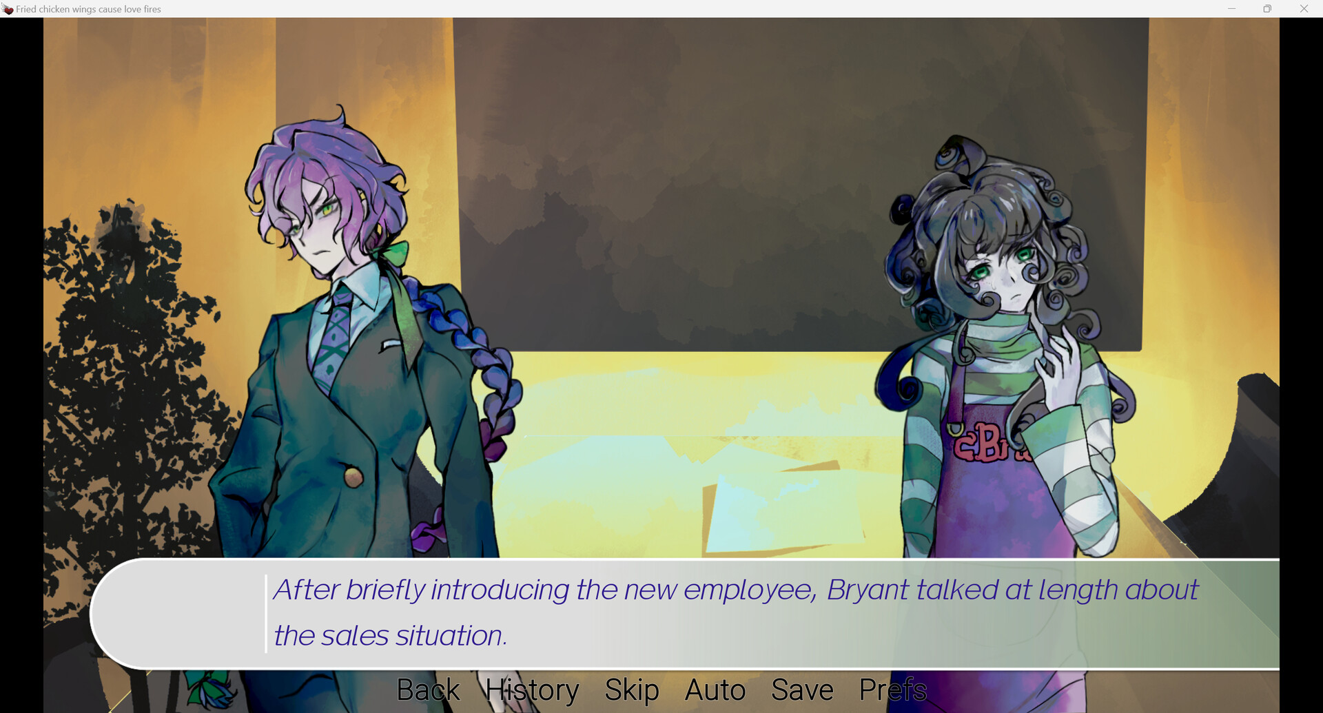 Fried Chicken Wings Cause Love Fires