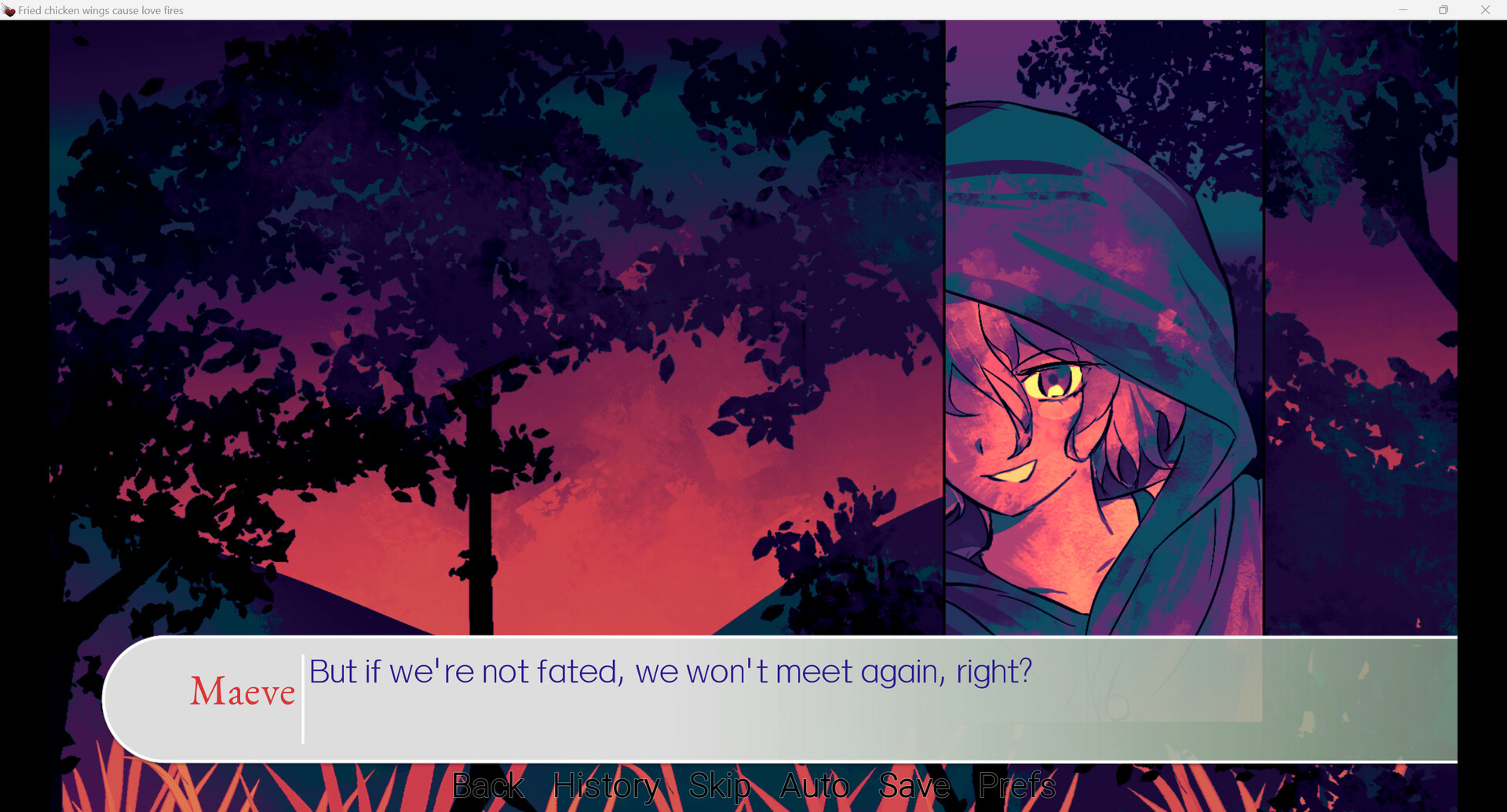 Fried Chicken Wings Cause Love Fires