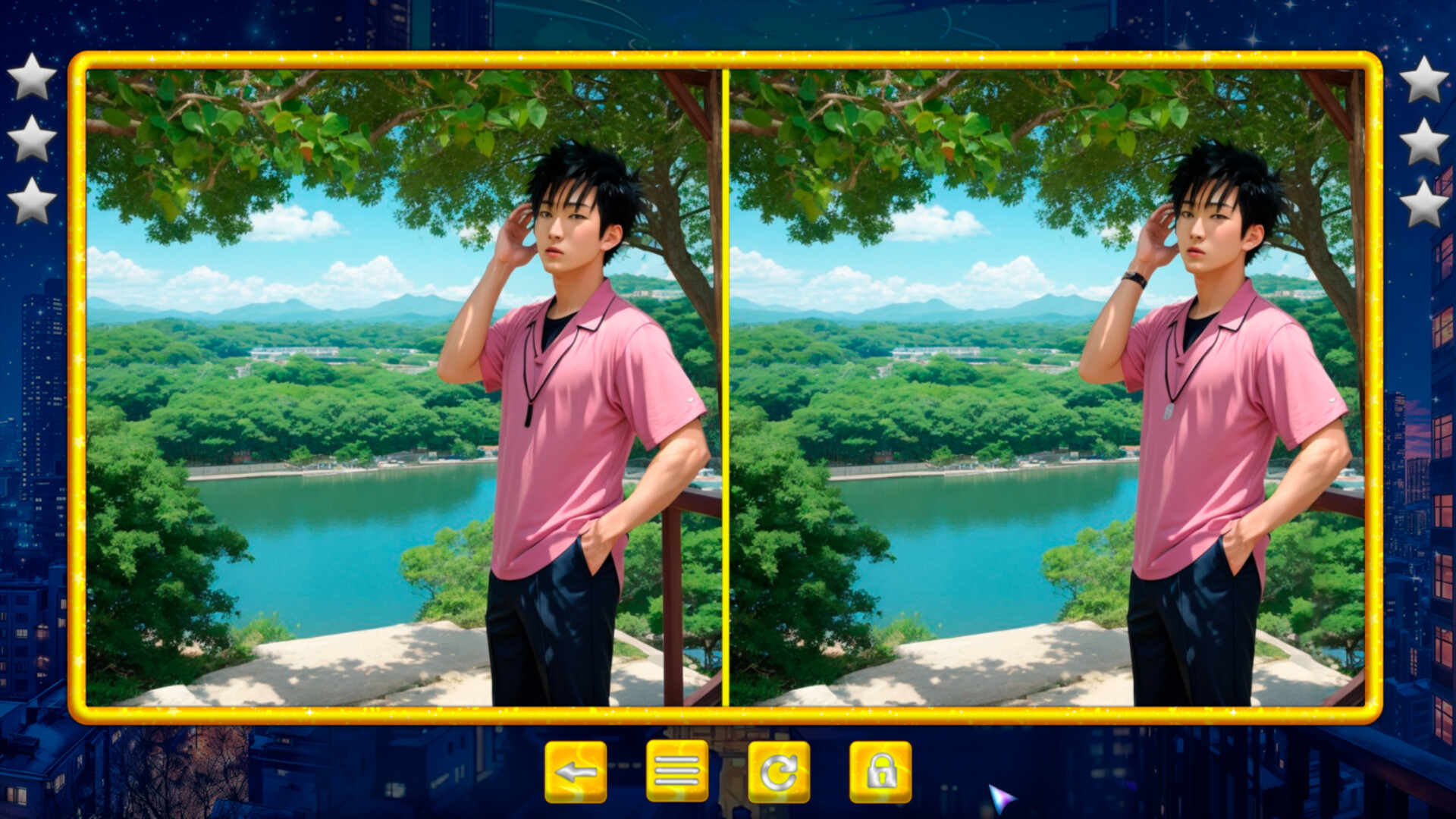 Anime Boys Mirror Quest