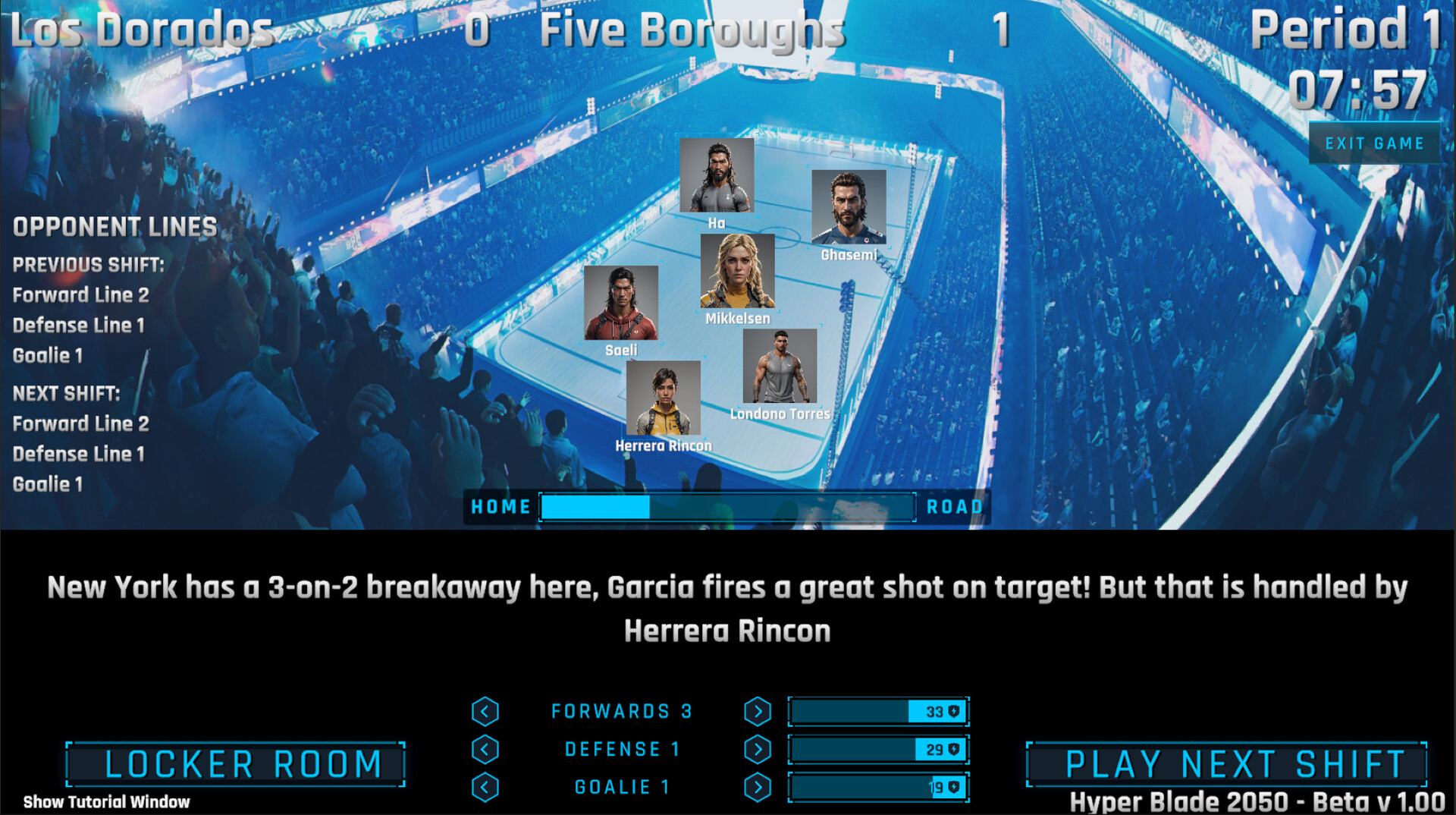HyperBlade 2050: Dystopian Sports Manager