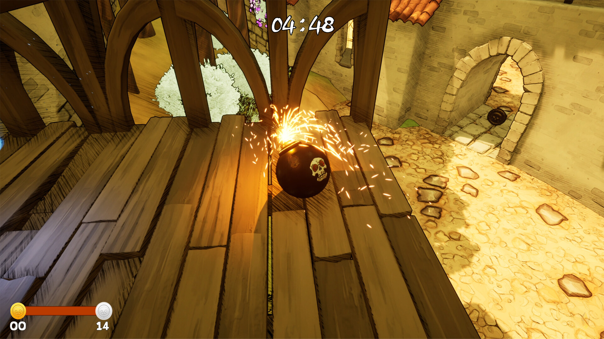 You Are the Bomb: A Game About Rolling Bombs