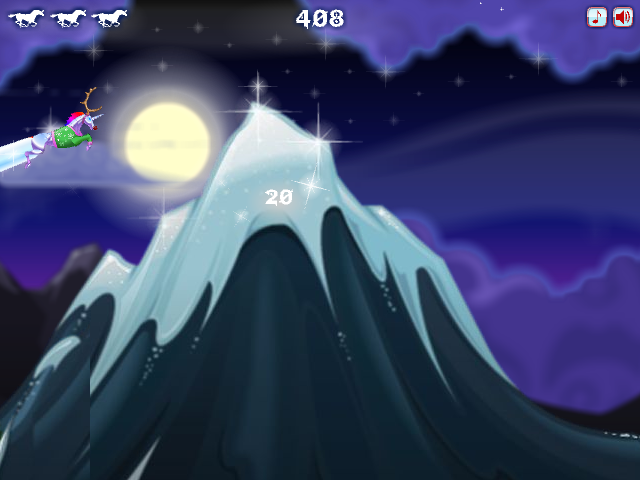 Robot Unicorn Attack: Christmas Edition