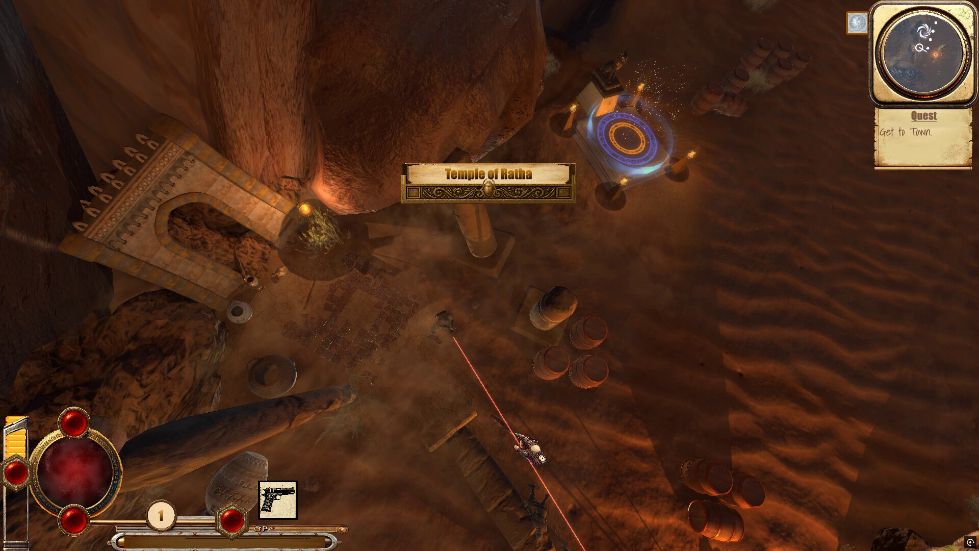 Under a Desert Sun: Seekers of the Cursed Vessel
