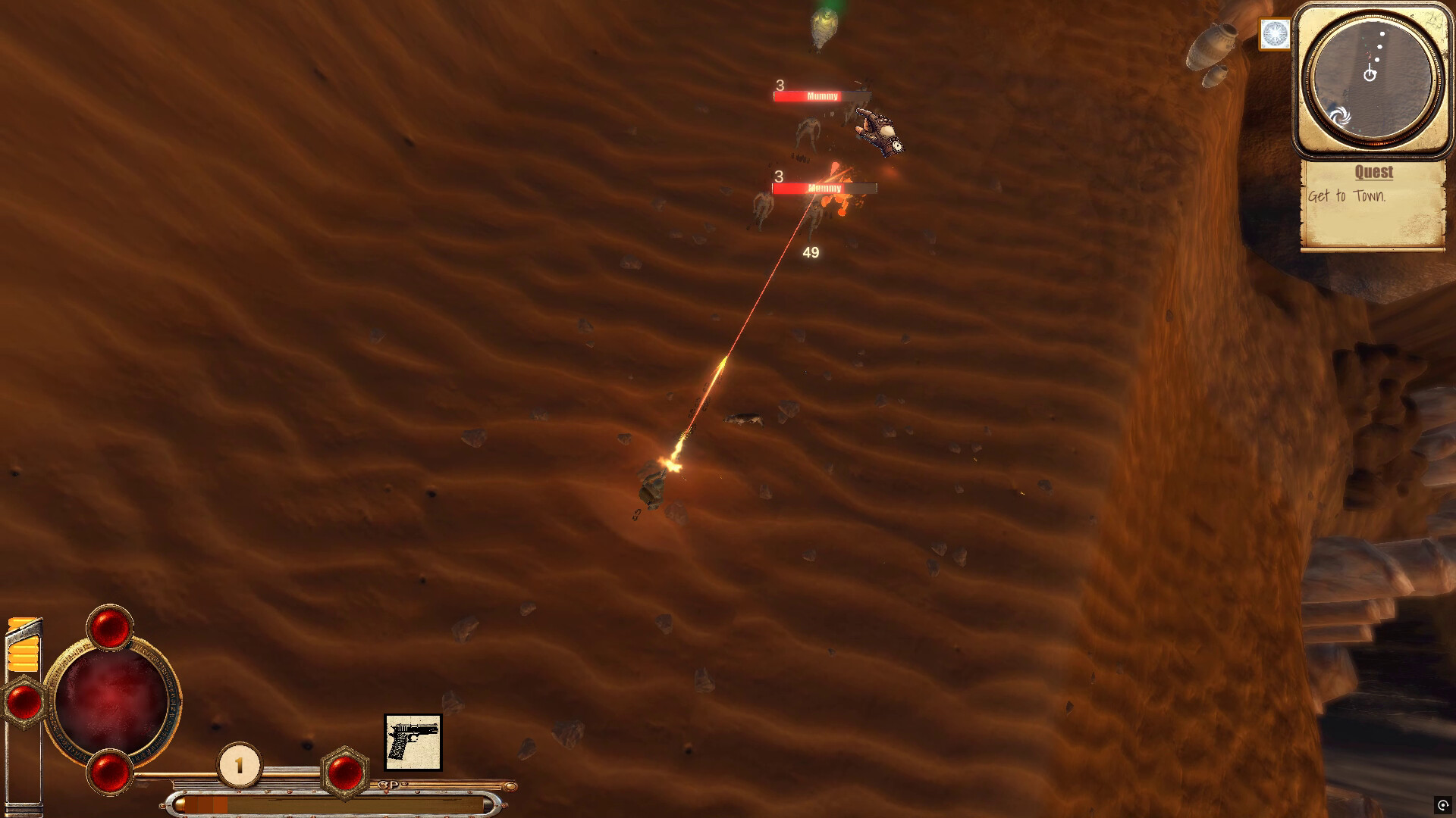 Under a Desert Sun: Seekers of the Cursed Vessel