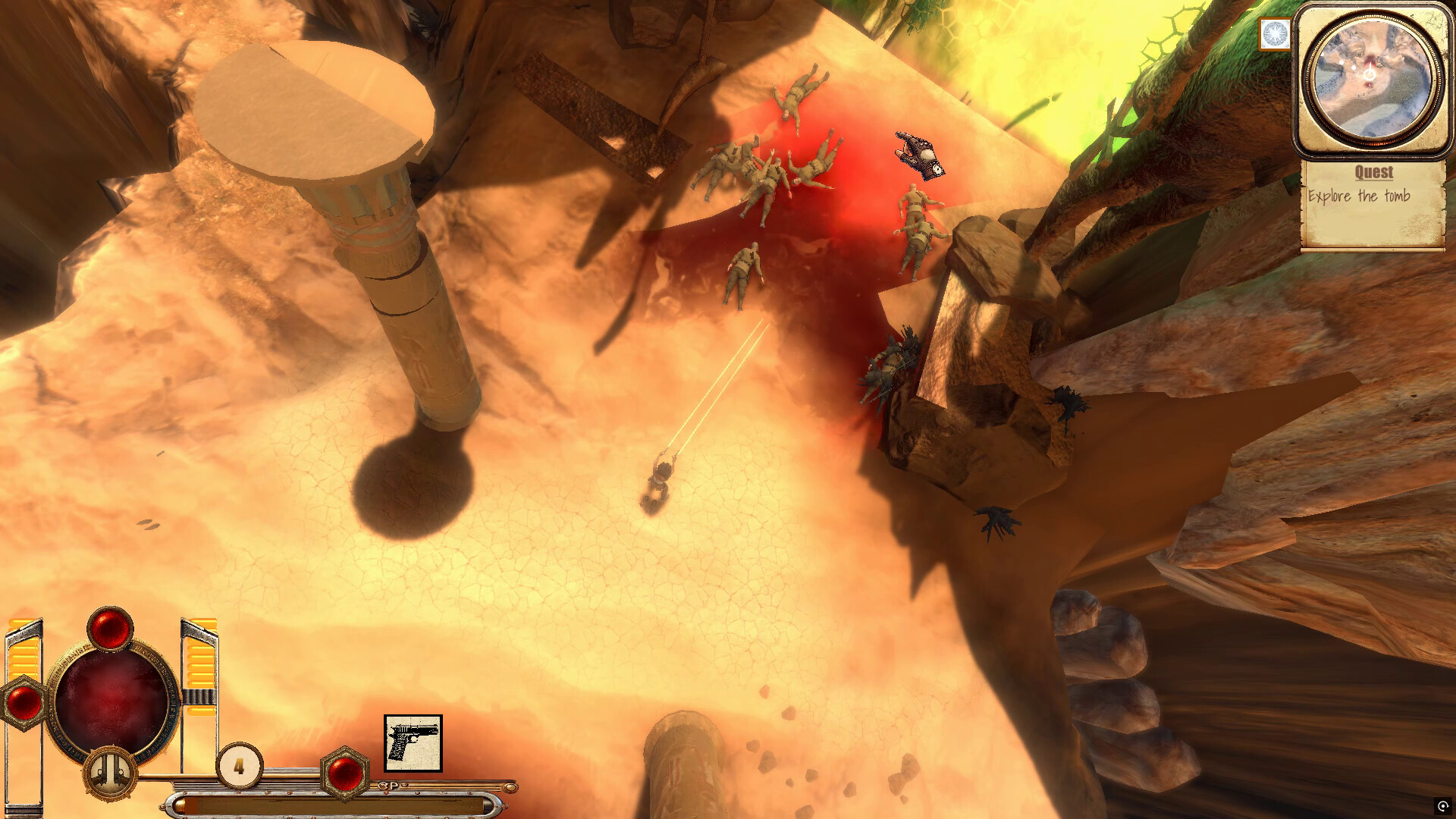 Under a Desert Sun: Seekers of the Cursed Vessel