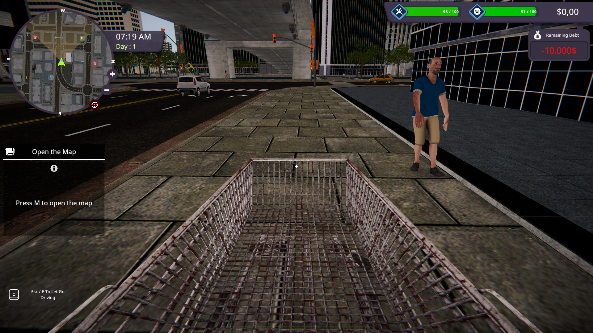 Homeless Life Simulator