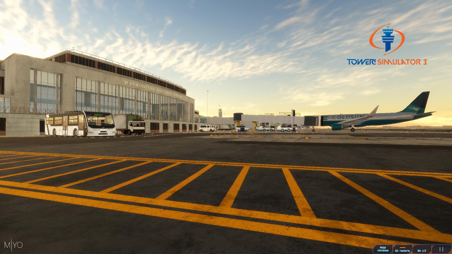 Tower! Simulator 3: KDCA Airport