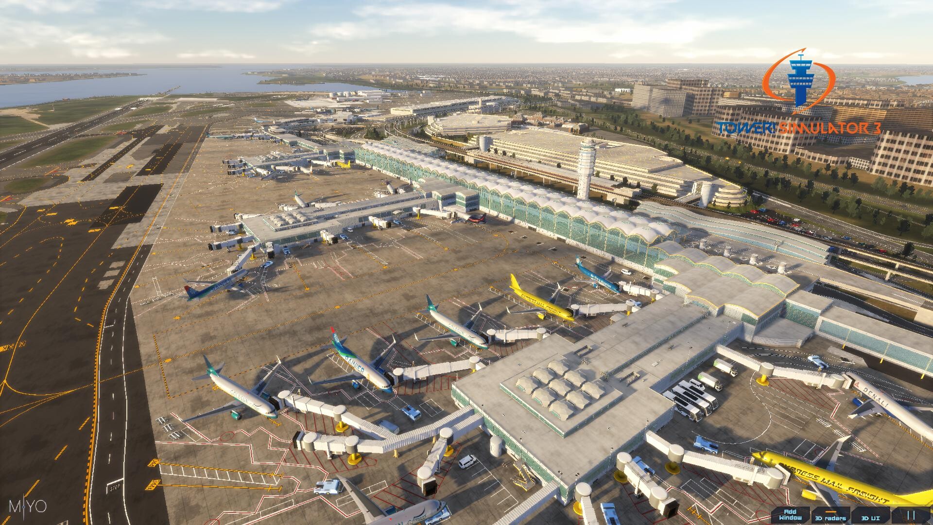 Tower! Simulator 3: KDCA Airport