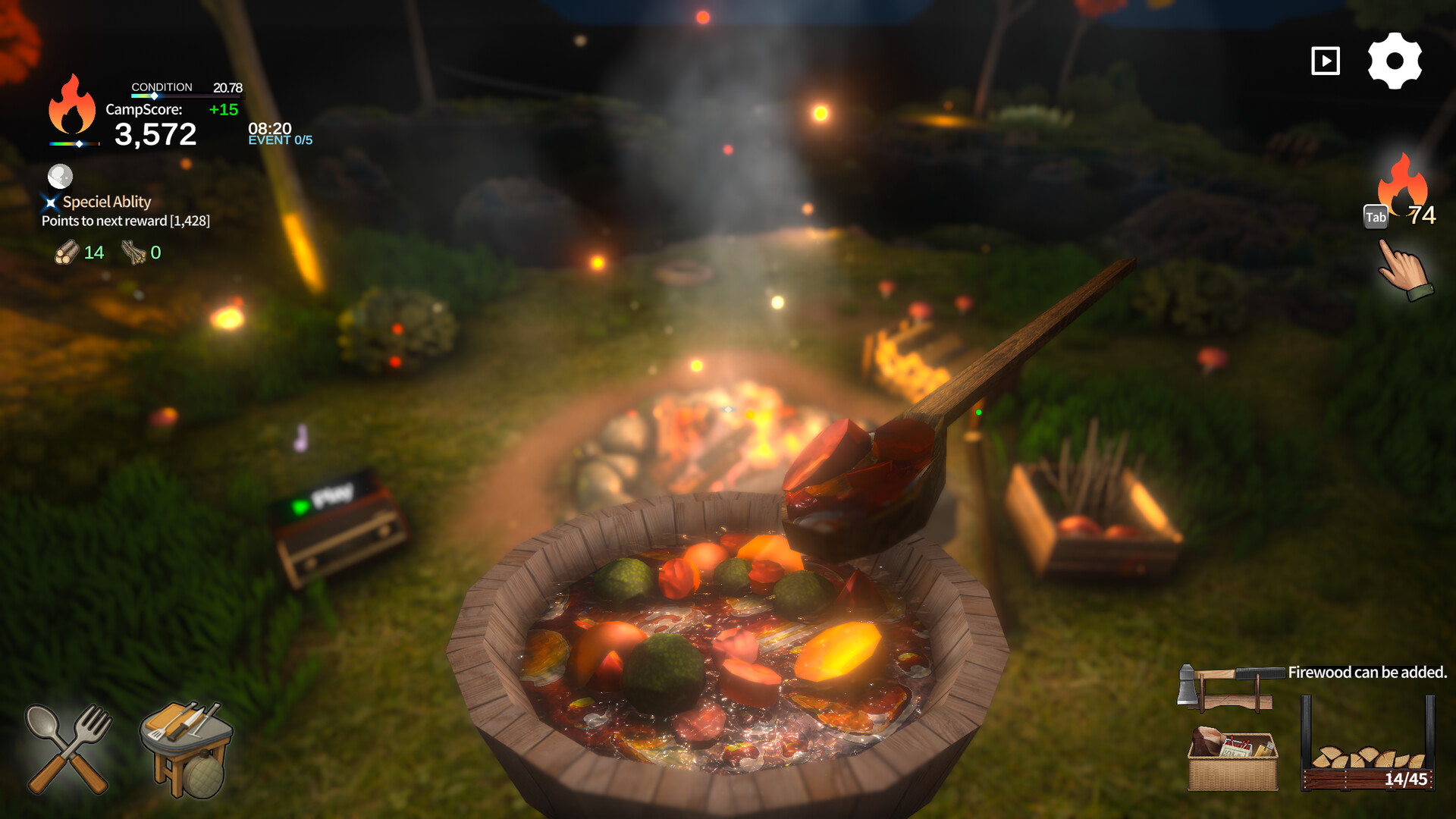 Bonfire Simulator