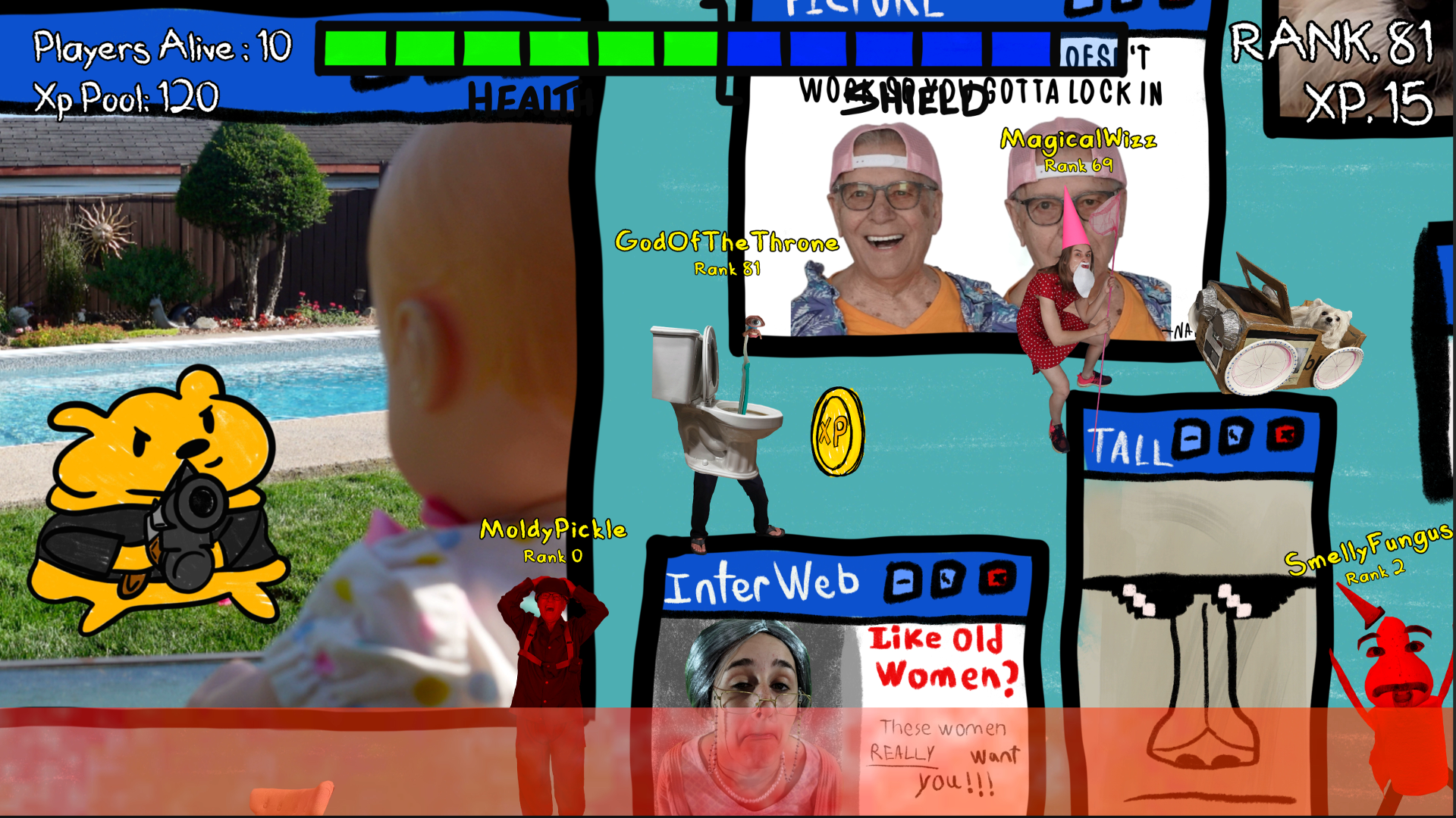 I’m in Love With Your Dead Grandmother: Online Battle Royale