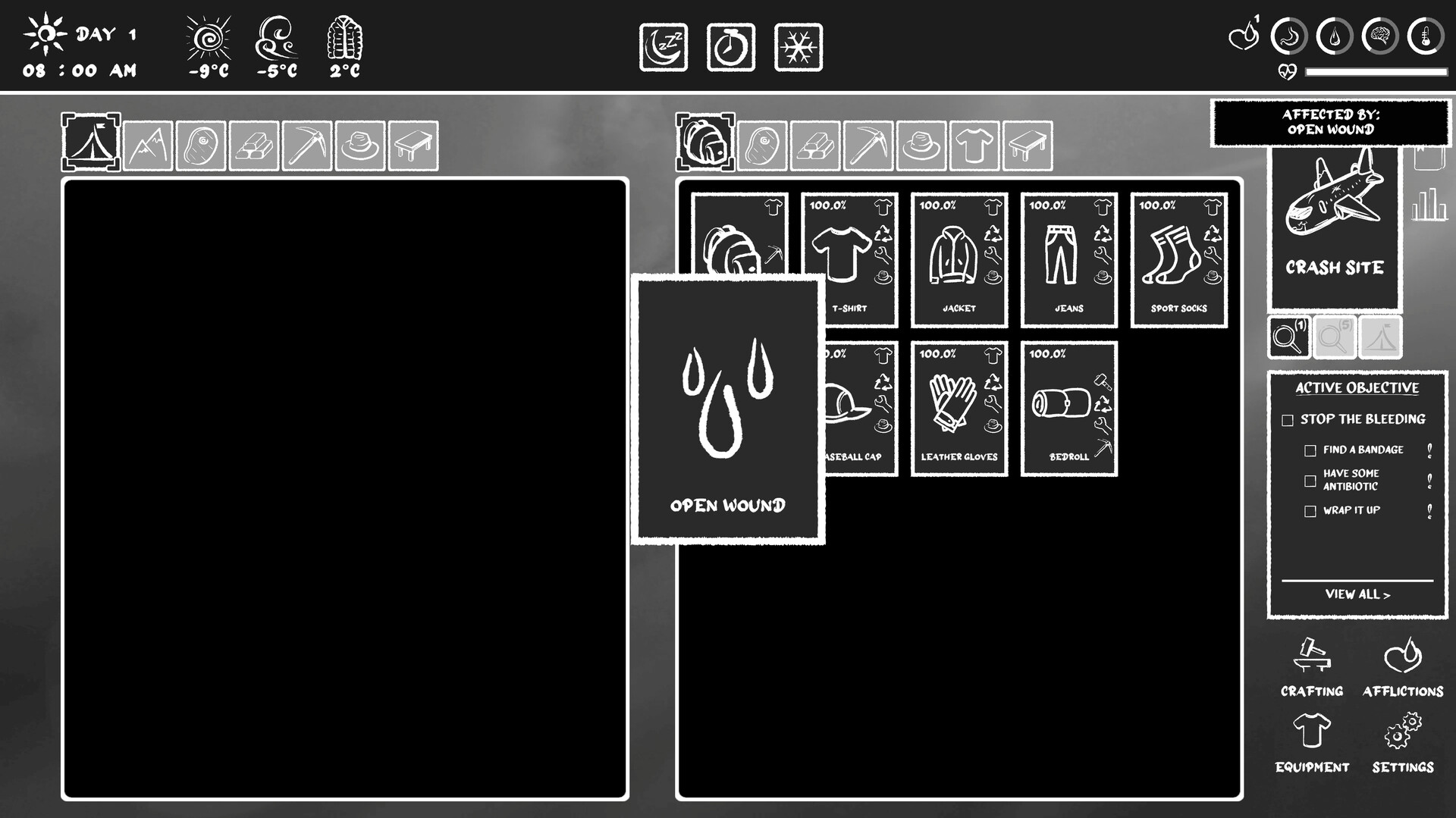 Don’t Freeze: A Winter Card Survival
