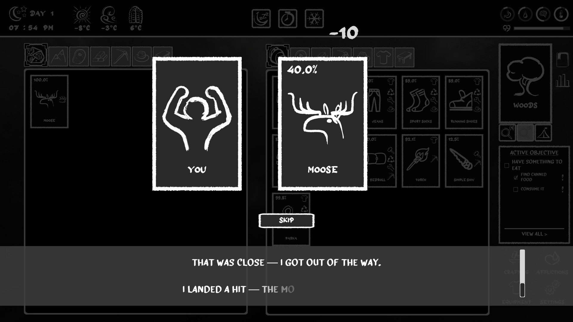 Don’t Freeze: A Winter Card Survival