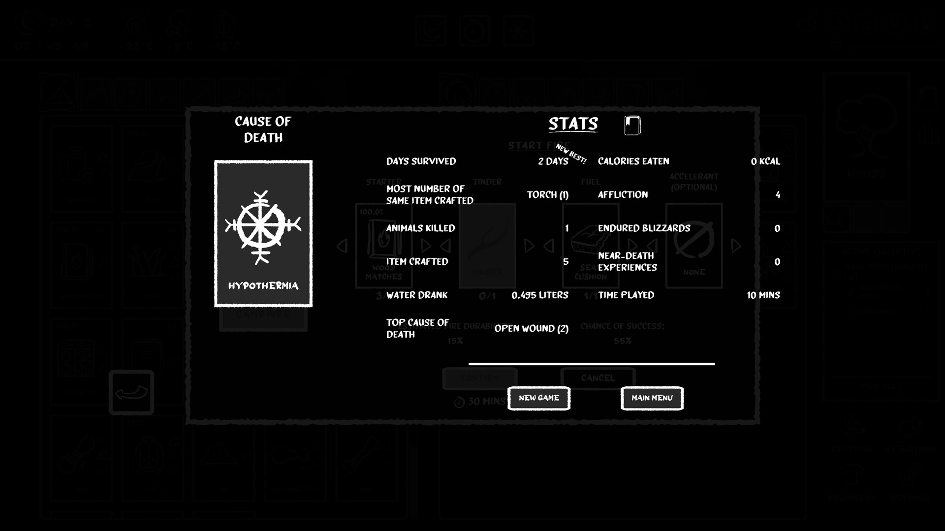 Don’t Freeze: A Winter Card Survival