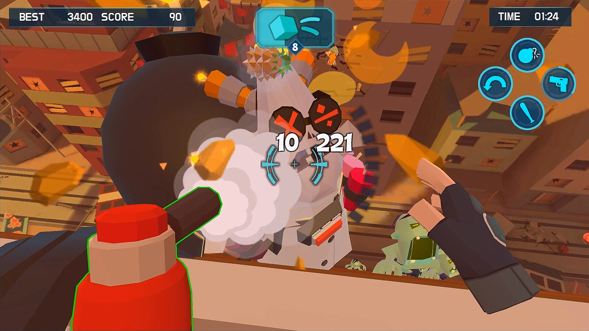 Throw Anything: Zombie Invaders