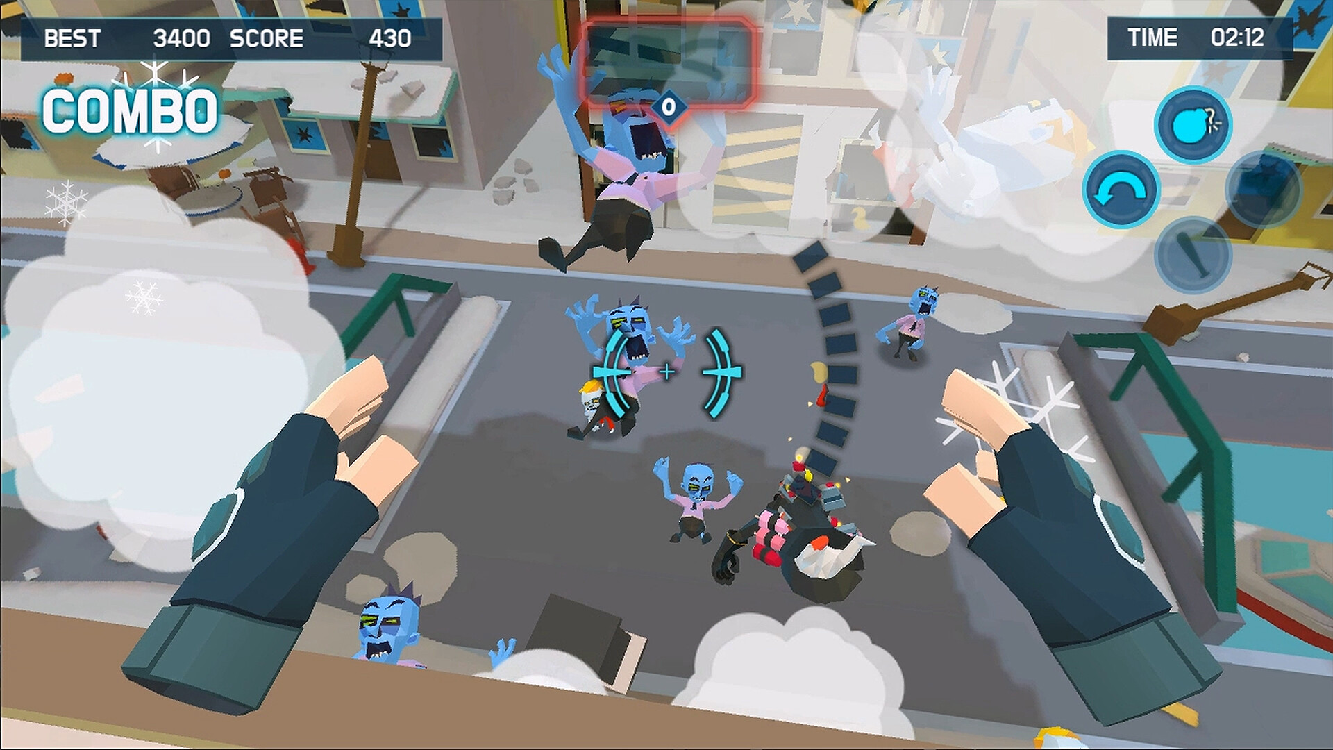 Throw Anything: Zombie Invaders