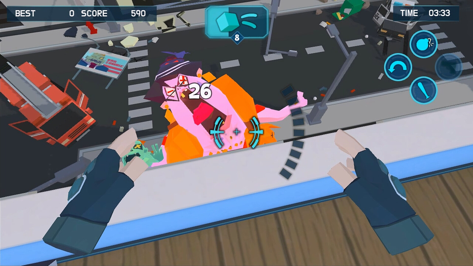 Throw Anything: Zombie Invaders