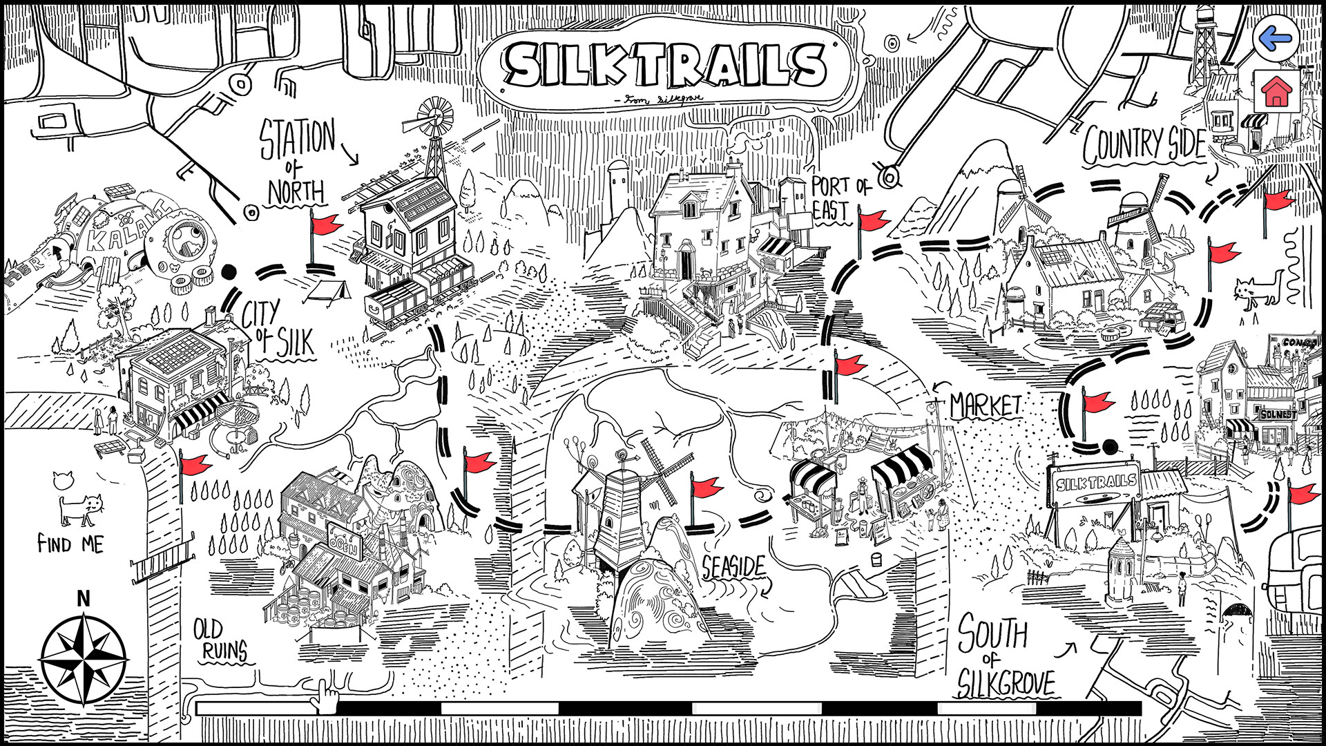 Silktrails: Cats in the Grove 2