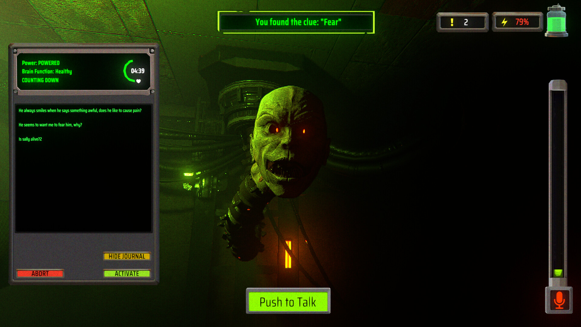 Face Interrogation