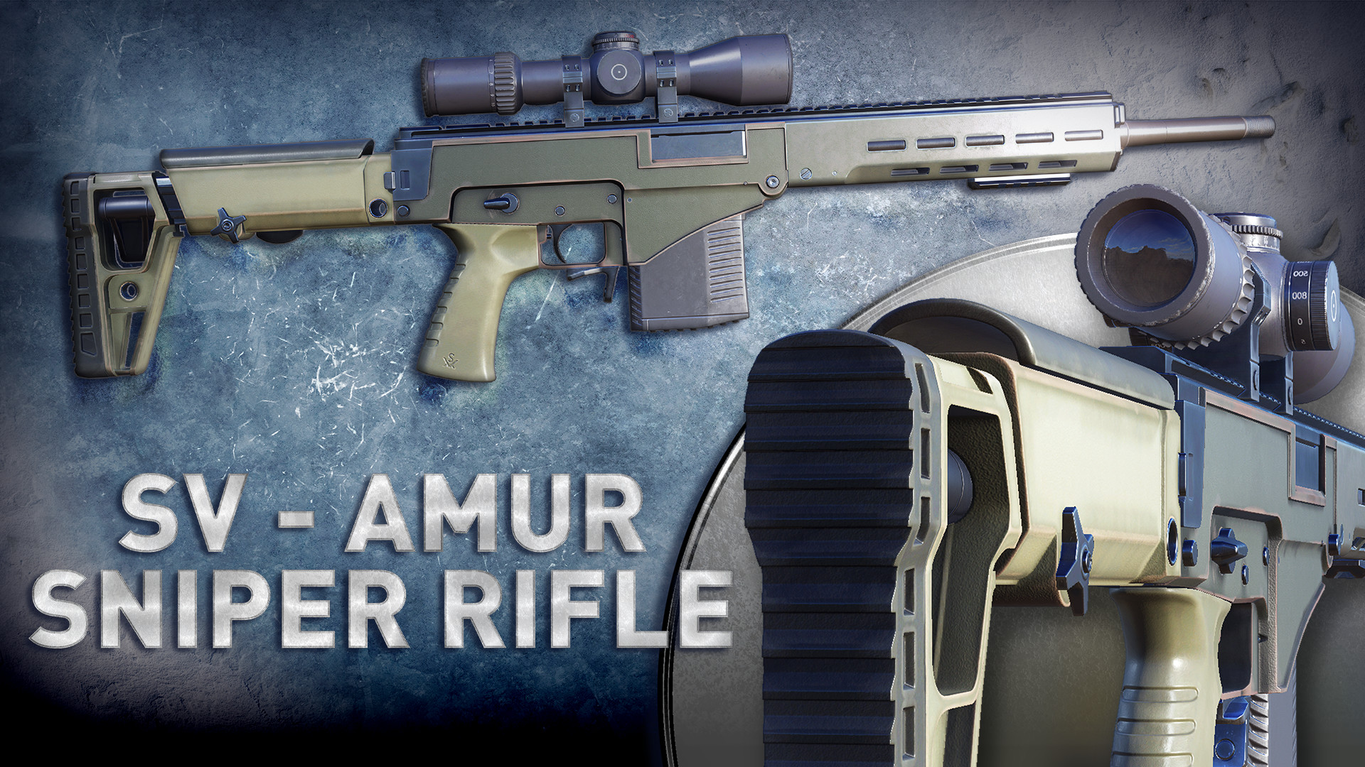 Sniper Ghost Warrior Contracts: SV – AMUR – sniper rifle