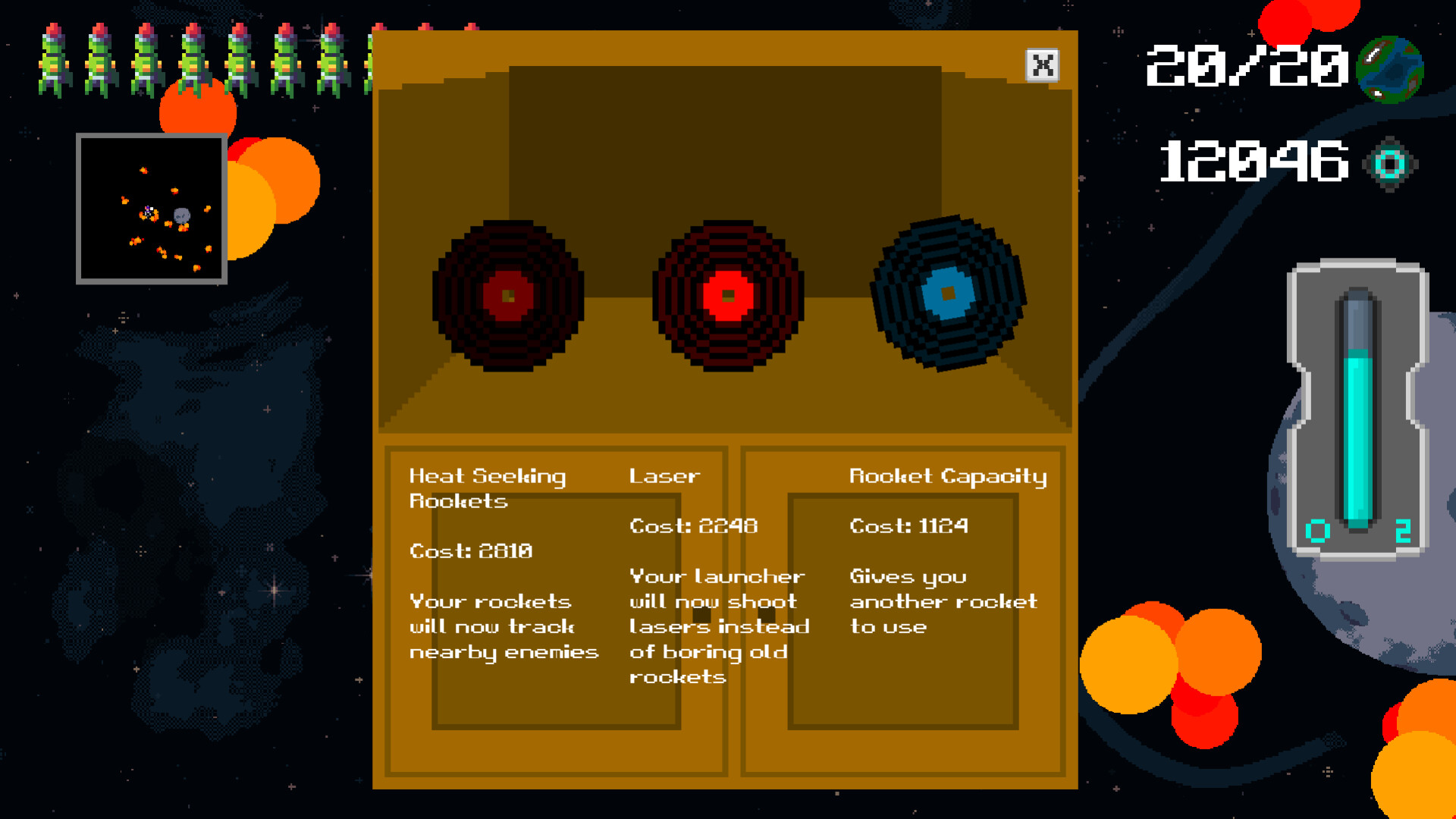 Shoulder-Mounted Space Program