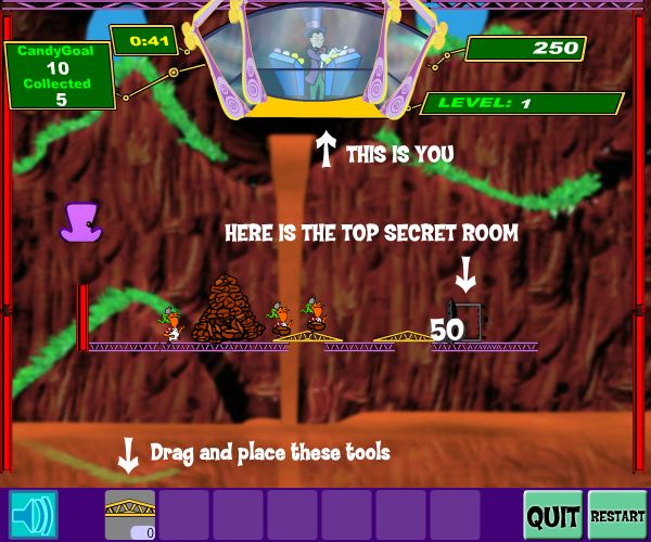 Wanna B Wonka? Crazy Candy Creation Game