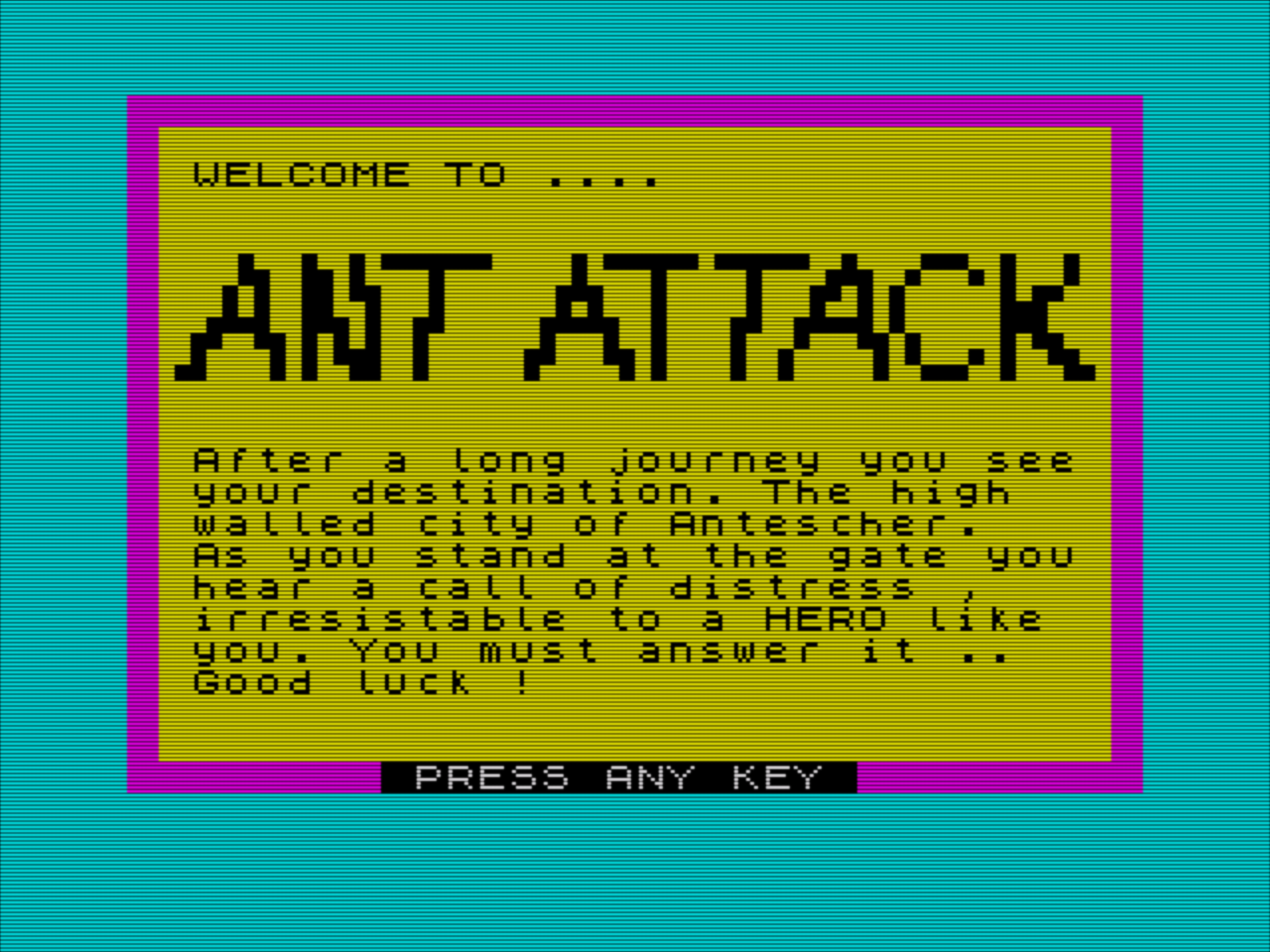 Ant Attack