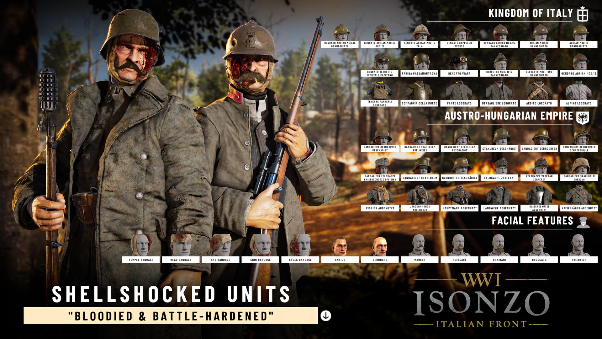 Isonzo: Shellshocked Units Pack