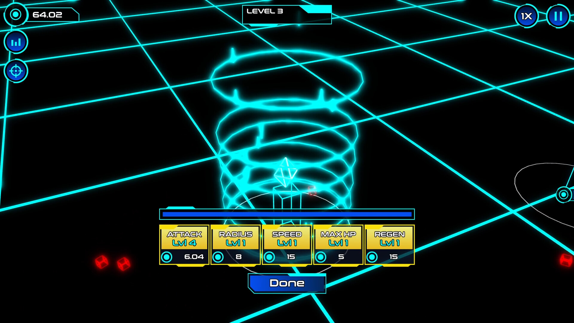 Idle Geometry Defense