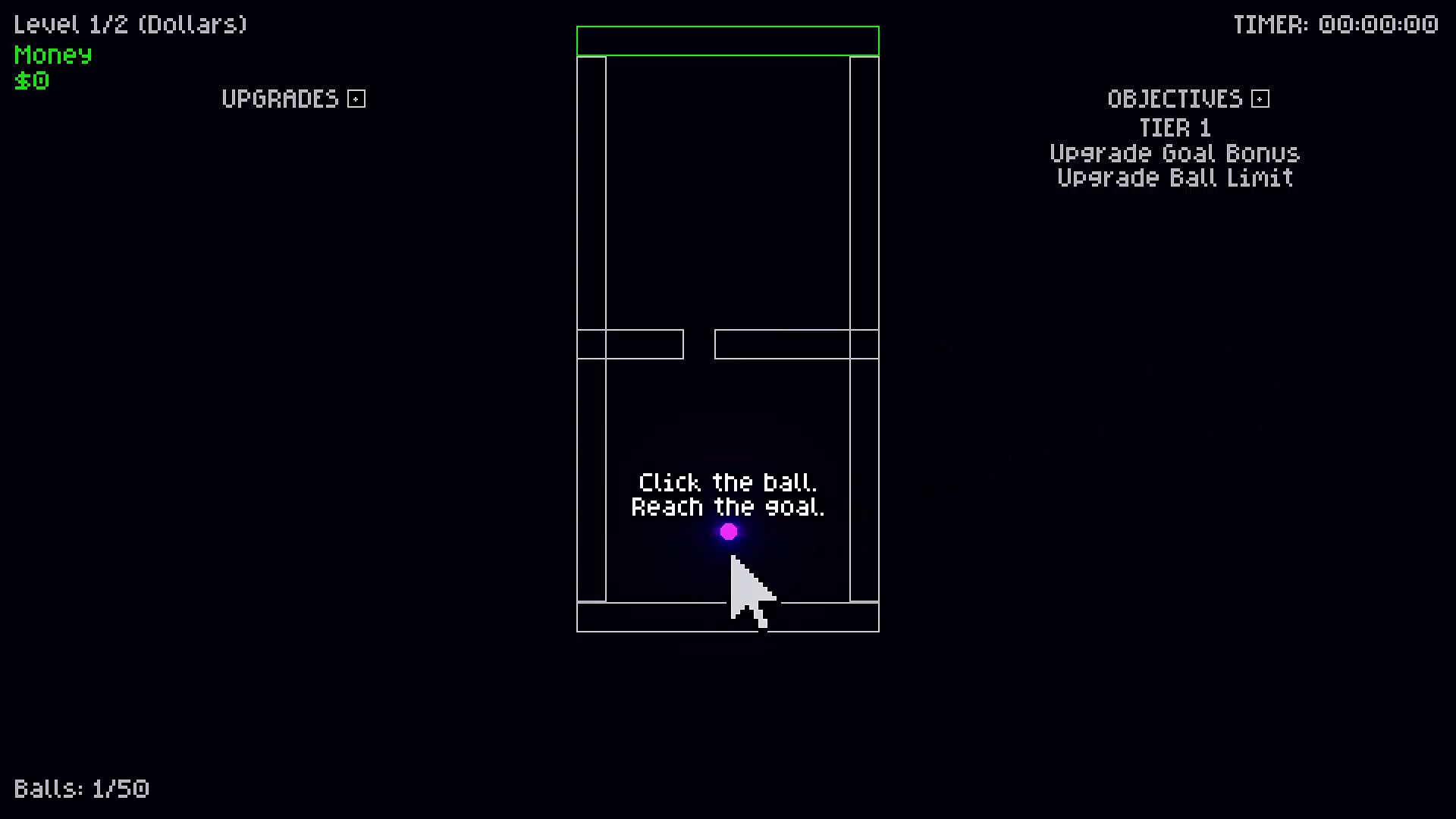 Clicker Climber: Reverse Pachinko
