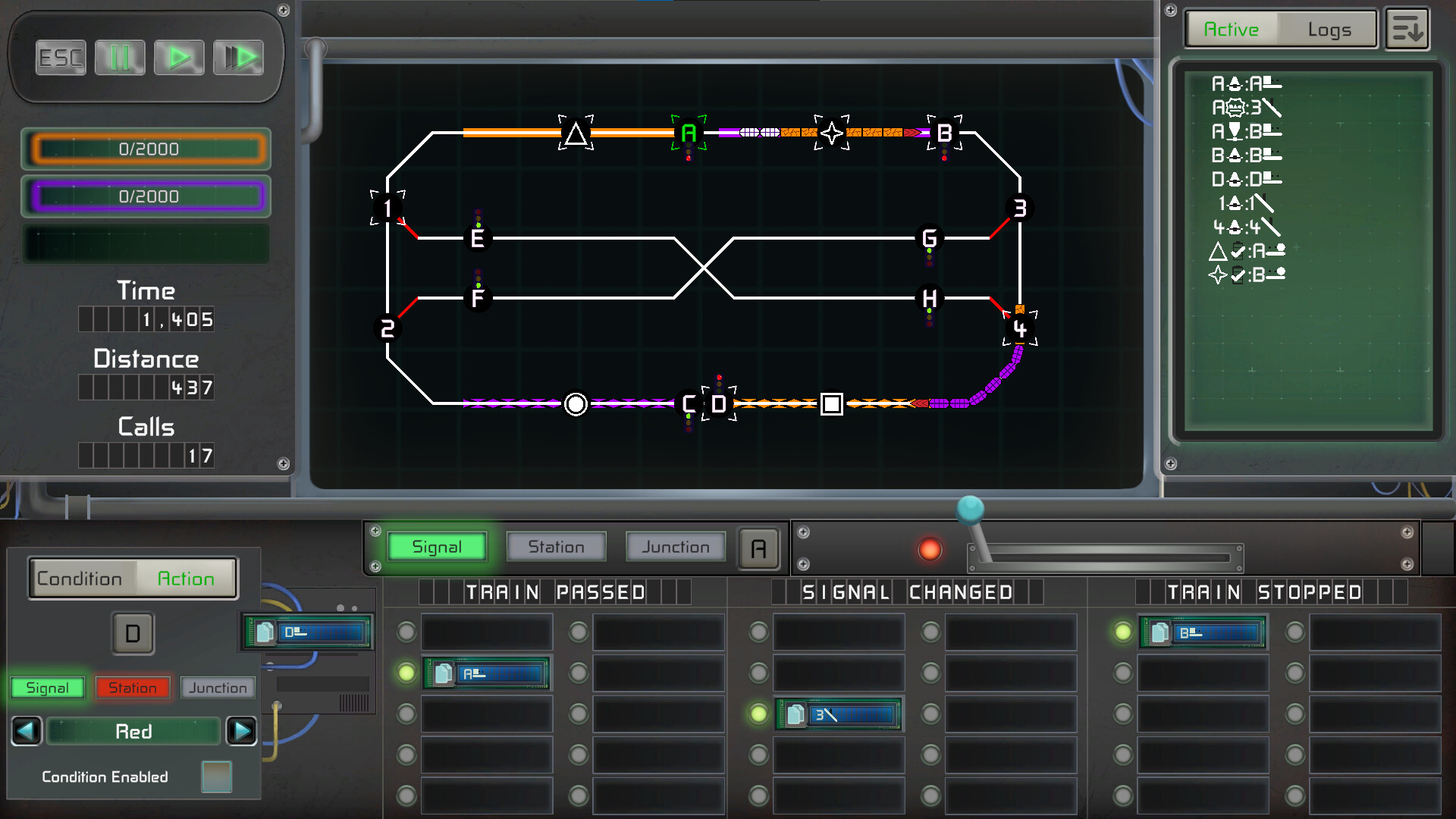 Train Reaction