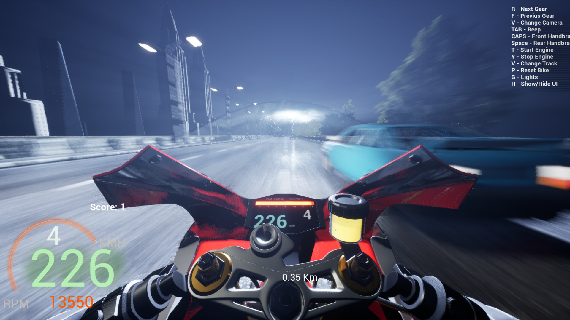 Motorcycle Ride: Infinity