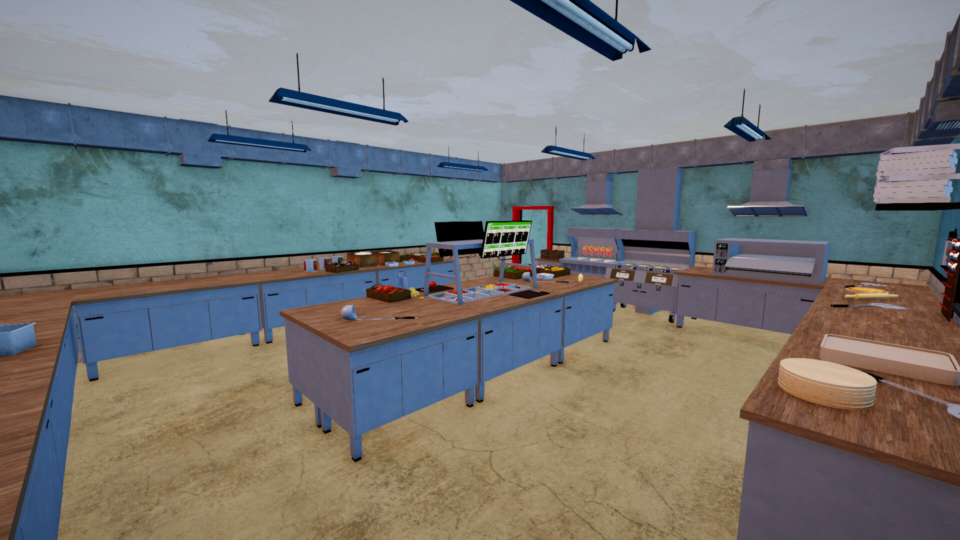 Pizza Restaurant Together