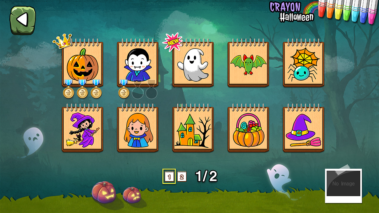 Crayon Halloween