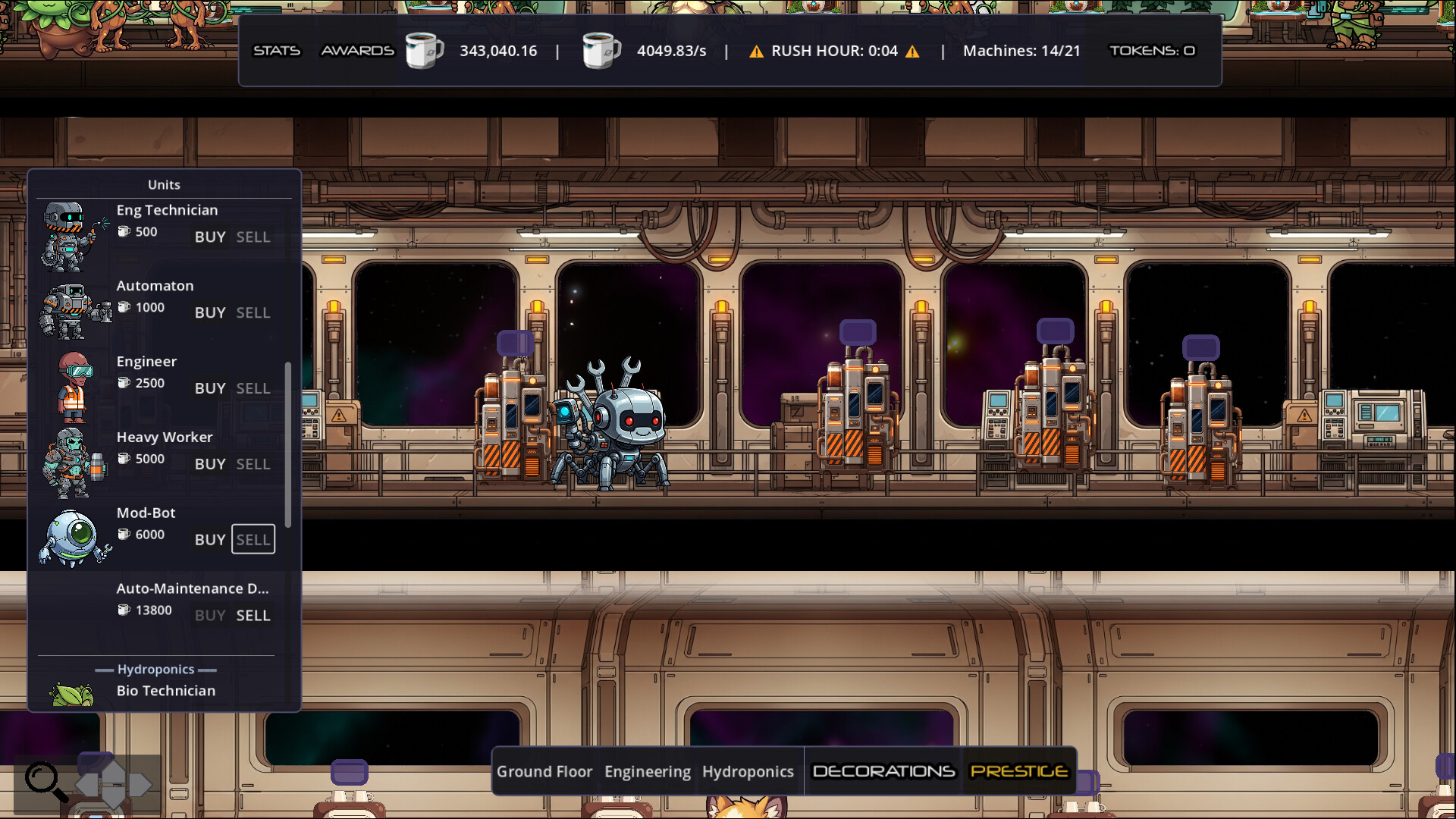 Starbrew Station: Auto-Maintenance Droid Unit