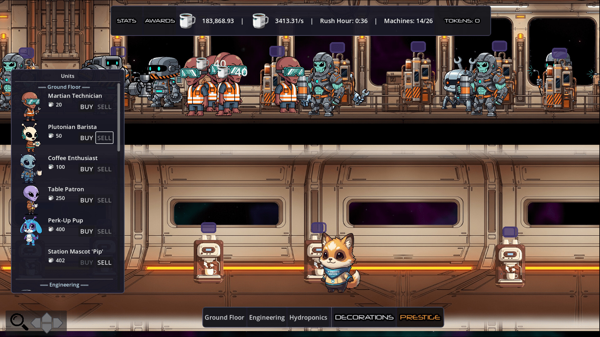 Starbrew Station: Station Mascot ‘Pip’ Unit