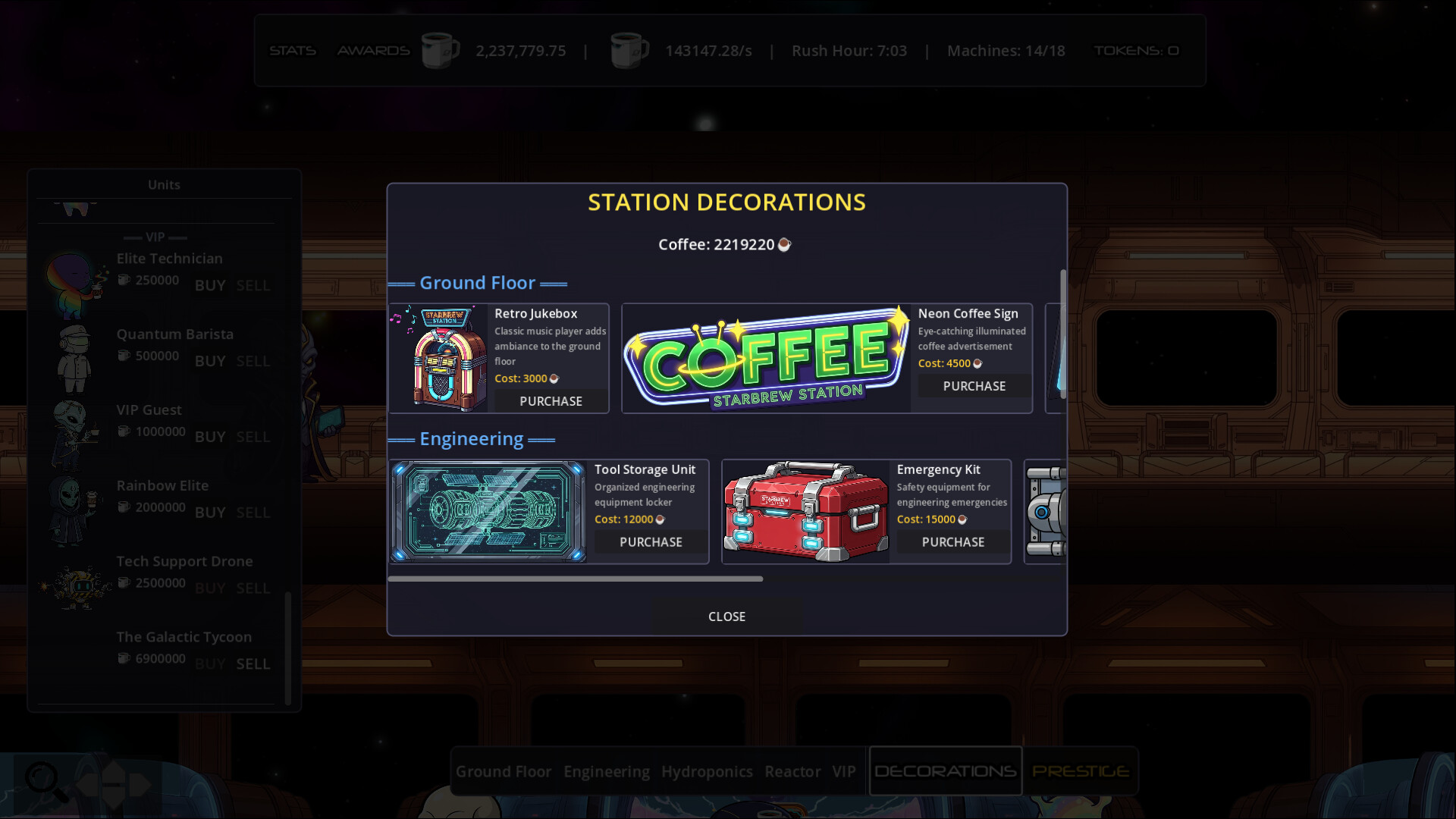 Starbrew Station: Interior Decorator’s Pack